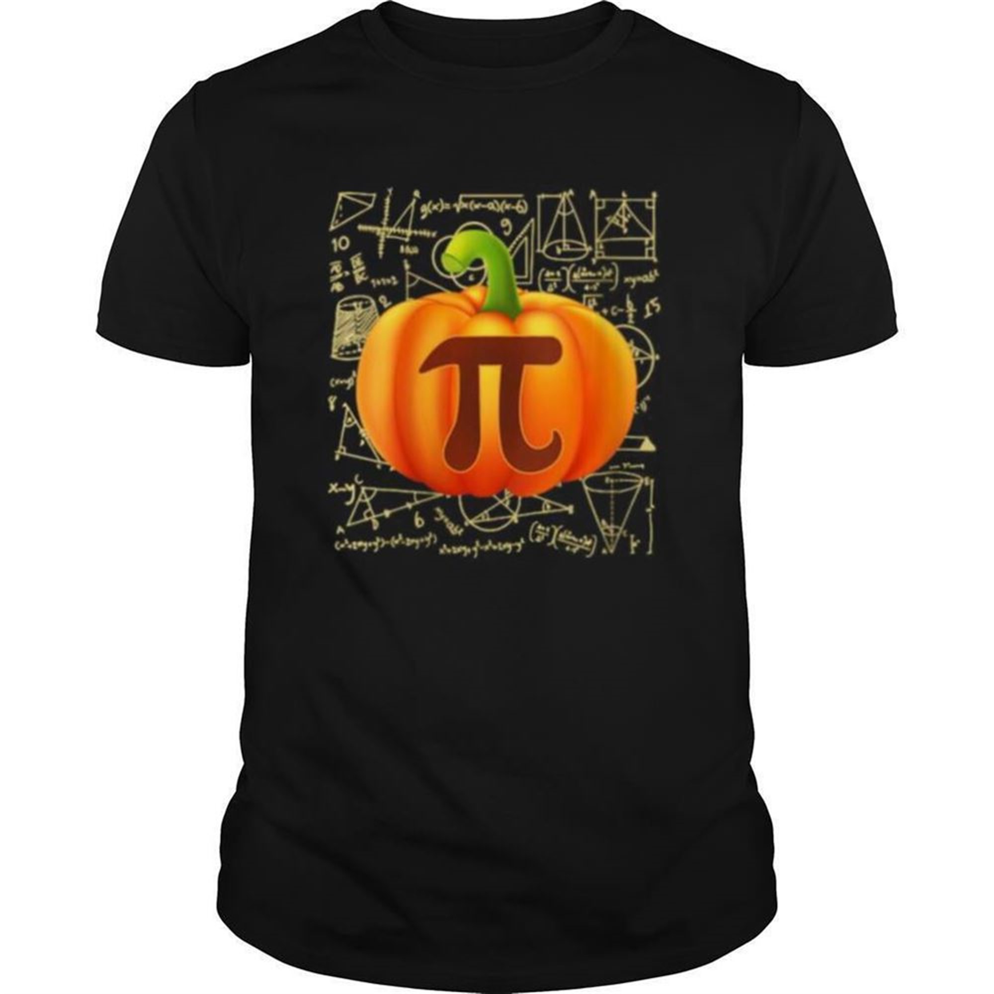 Pumpkin Pie Shirt Funny Halloween Thanksgiving Pi Day Shirt