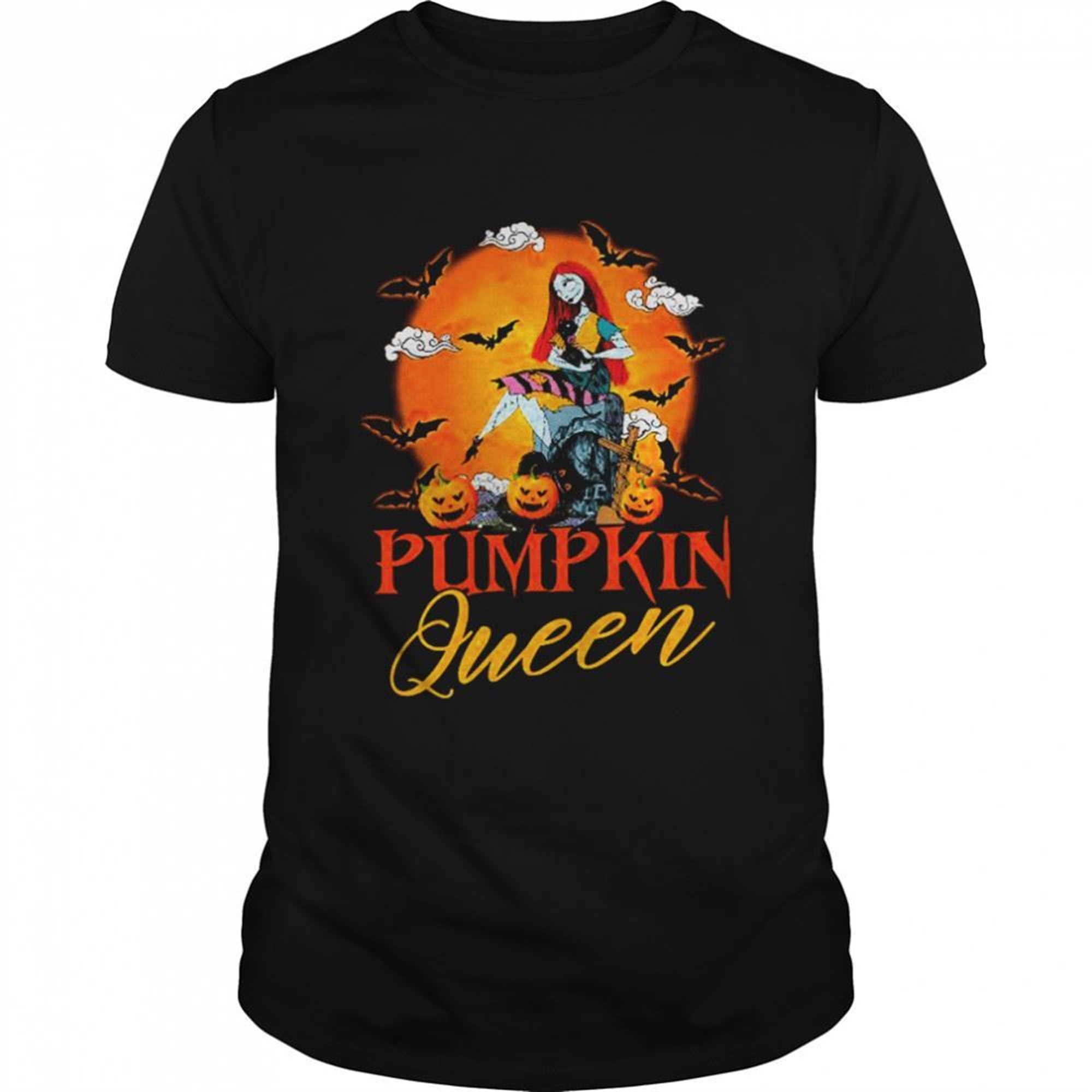 Pumpkin Queen Sally Nightmare Before Christmas Halloween Shirt