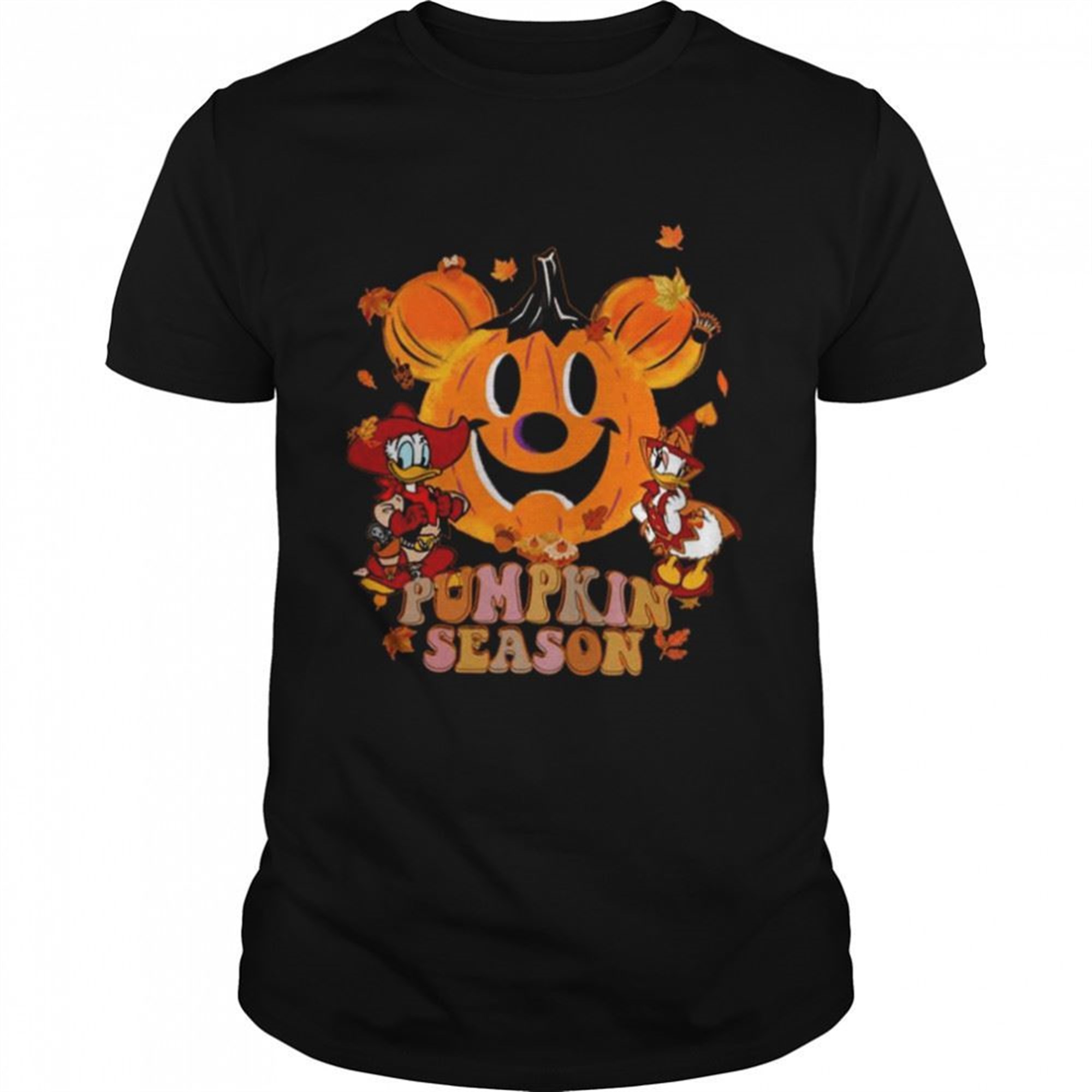 Pumpkin Season Duck Halloween Spooky Night Shirt