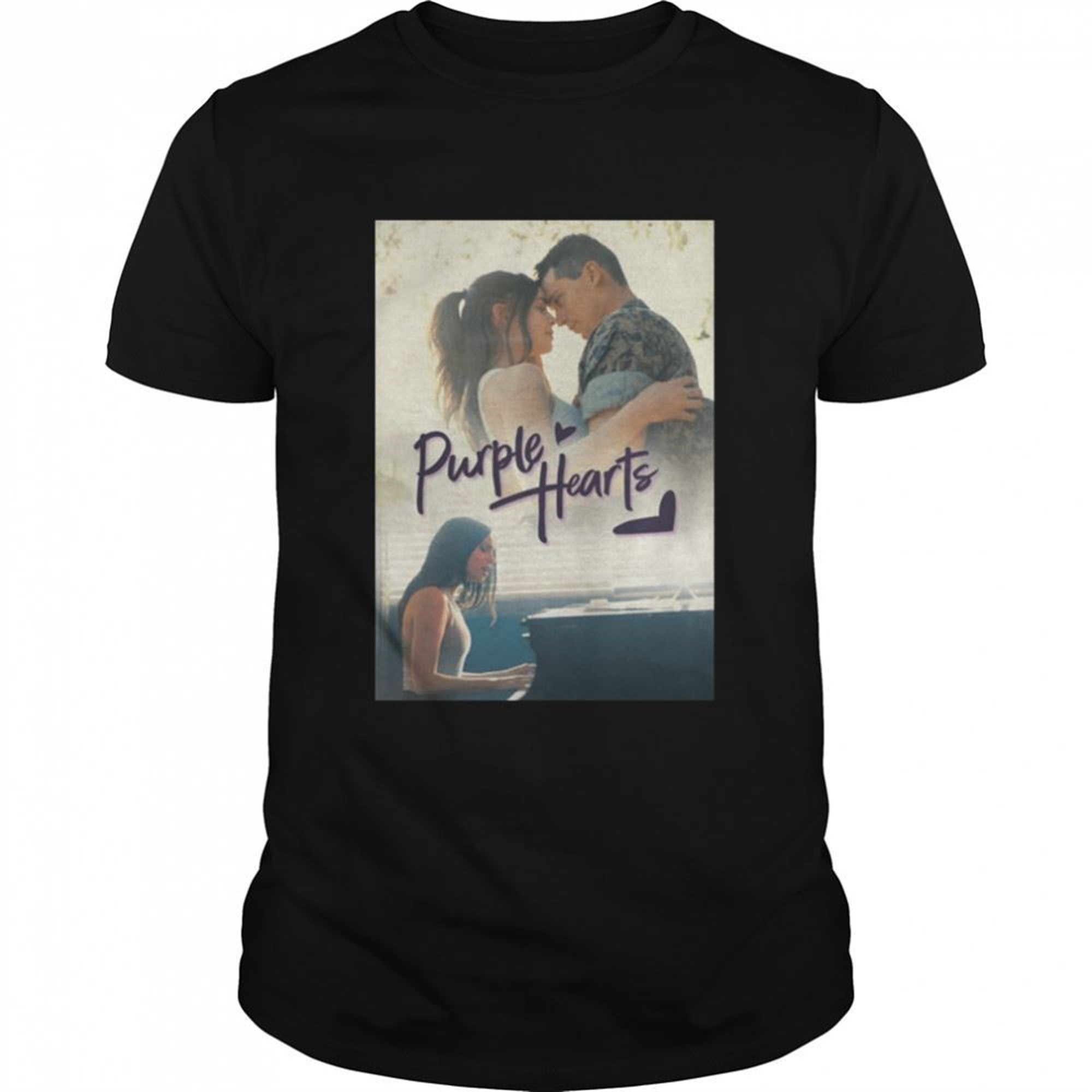 Purple Hearts Halloween Shirt