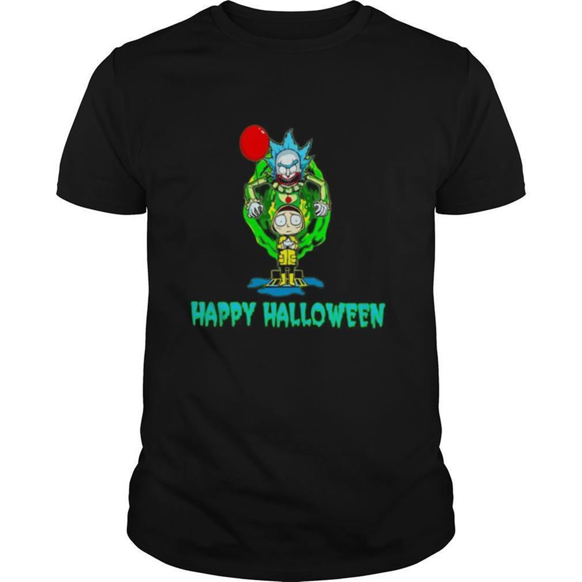 Rick And Morty Happy Halloween Shirt