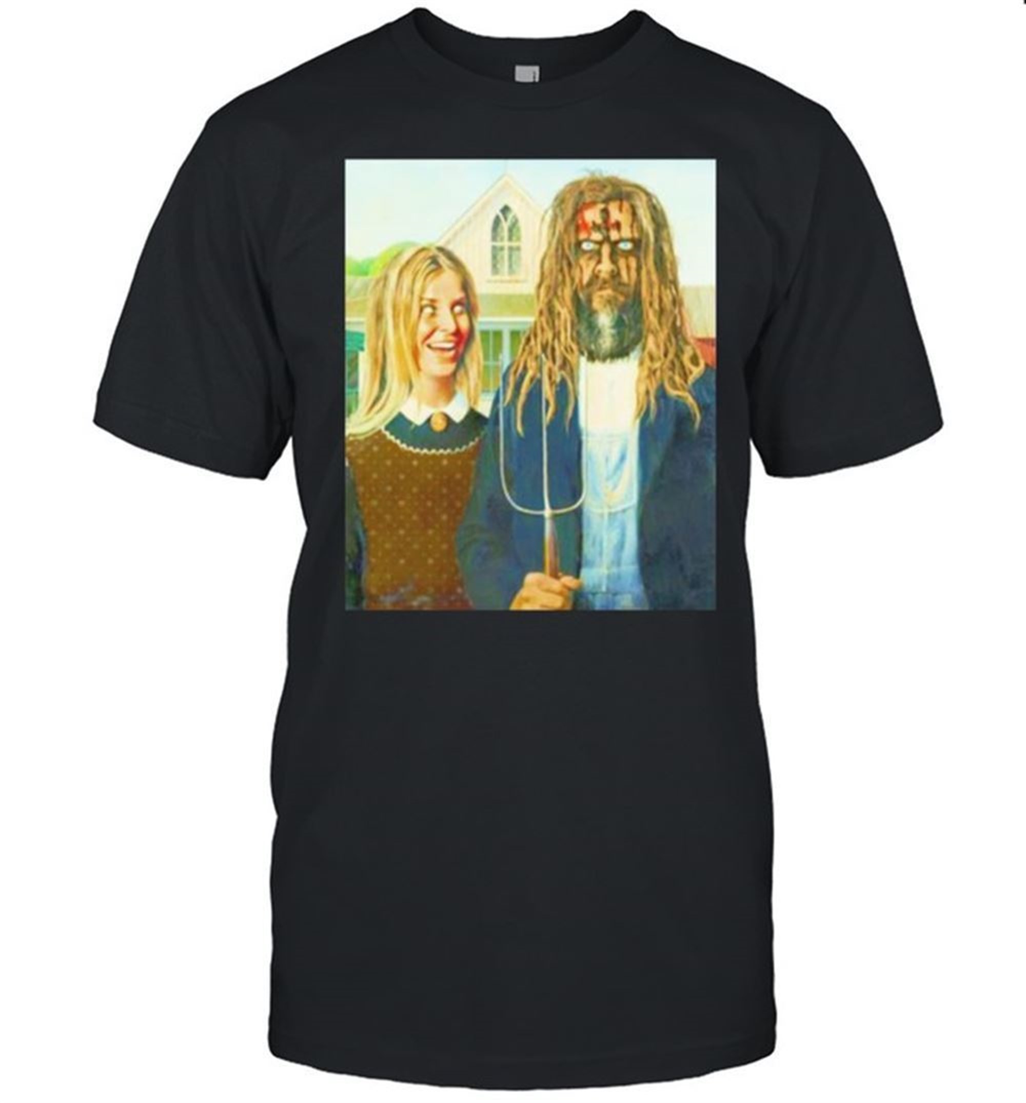 Rob And Wife Zombie Halloween Shirt