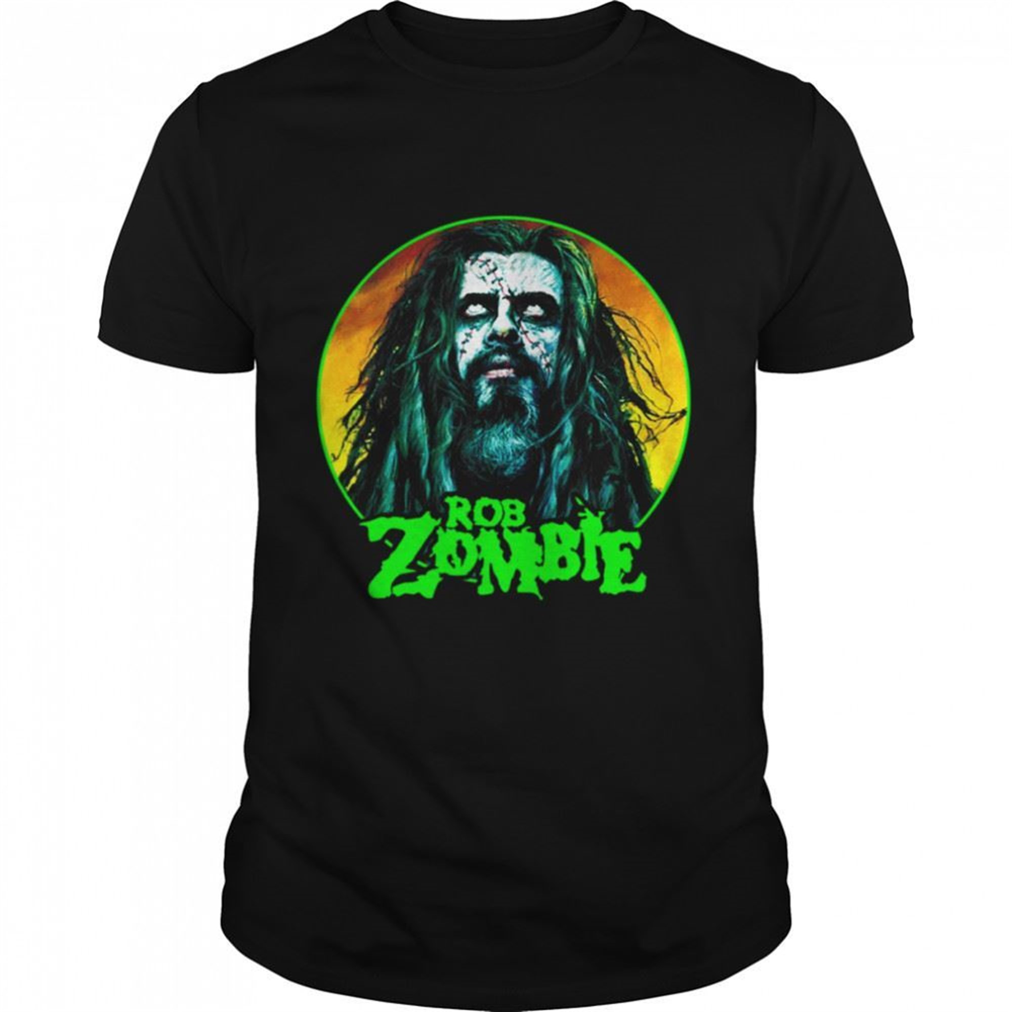 Rob Zombie Halloween Circle Face Shirt