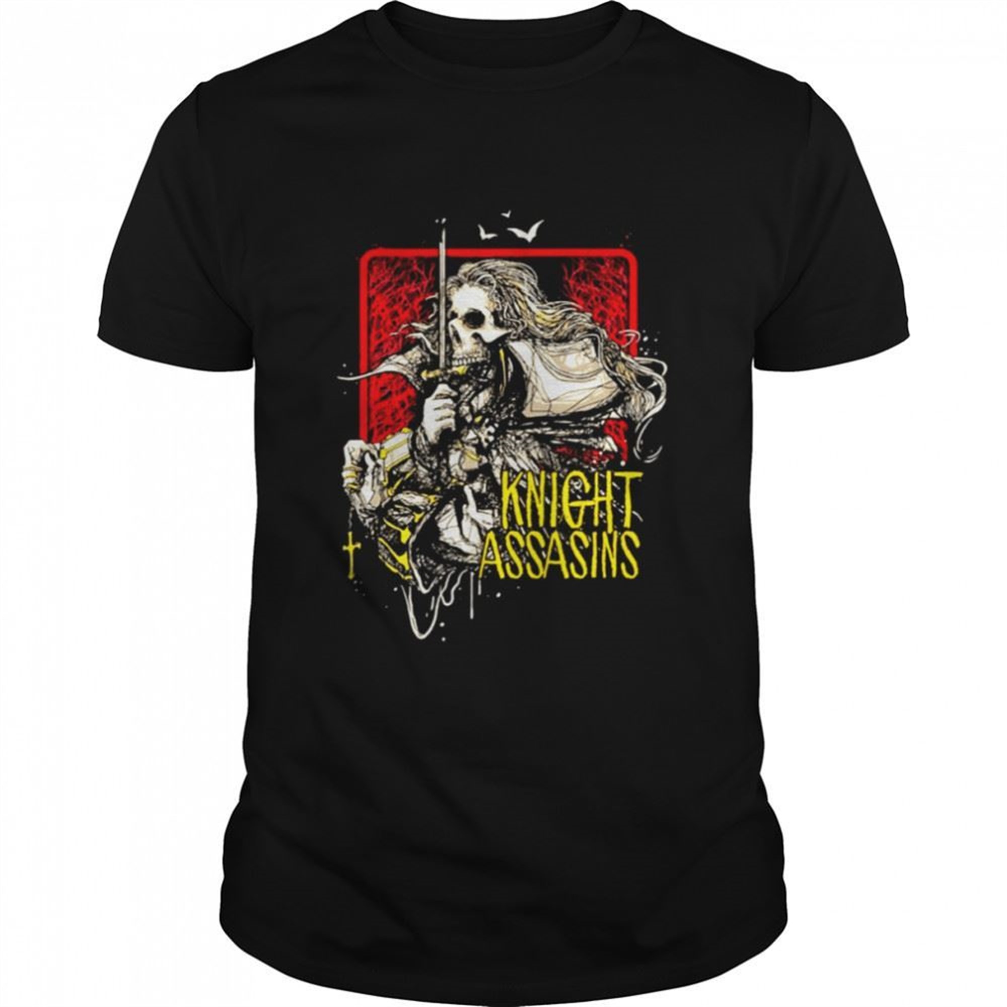 Romeo The Knight Assasins Spooky Halloween Illustration Shirt