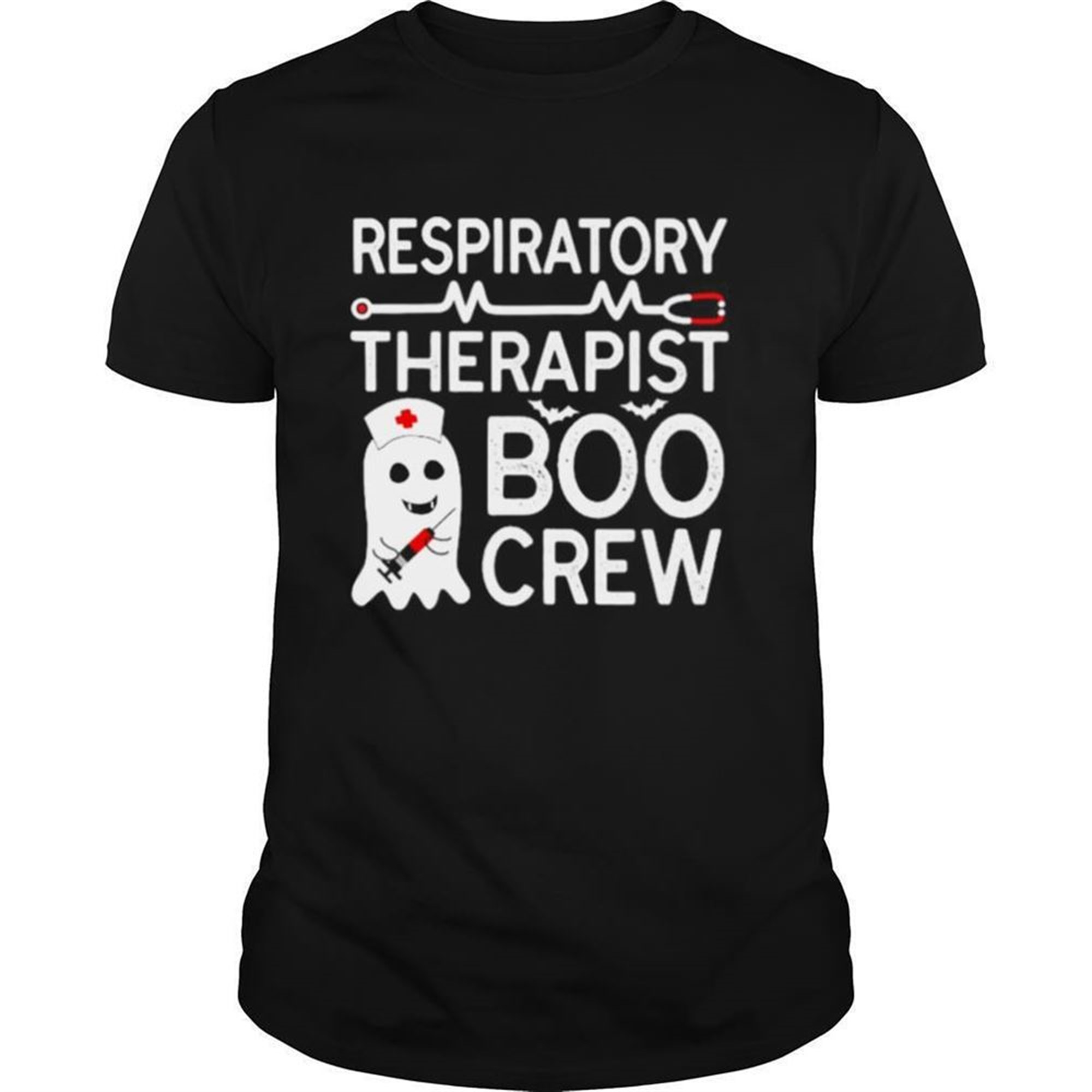 Rt Halloween Gift Ghost Respiratory Therapist Boo Crew Witch Shirt