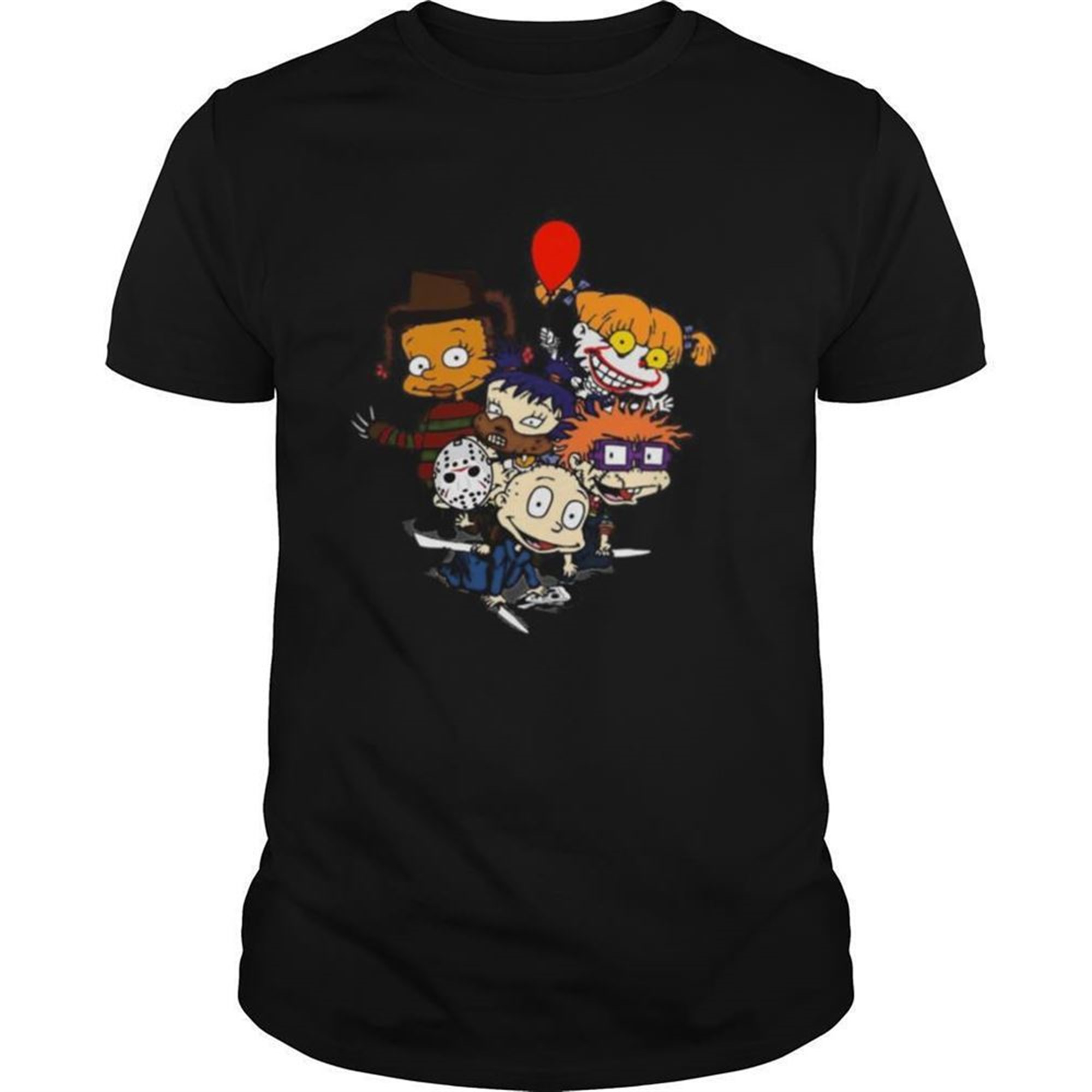 Rugrats Tv Show Horror Characters Halloween Shirt