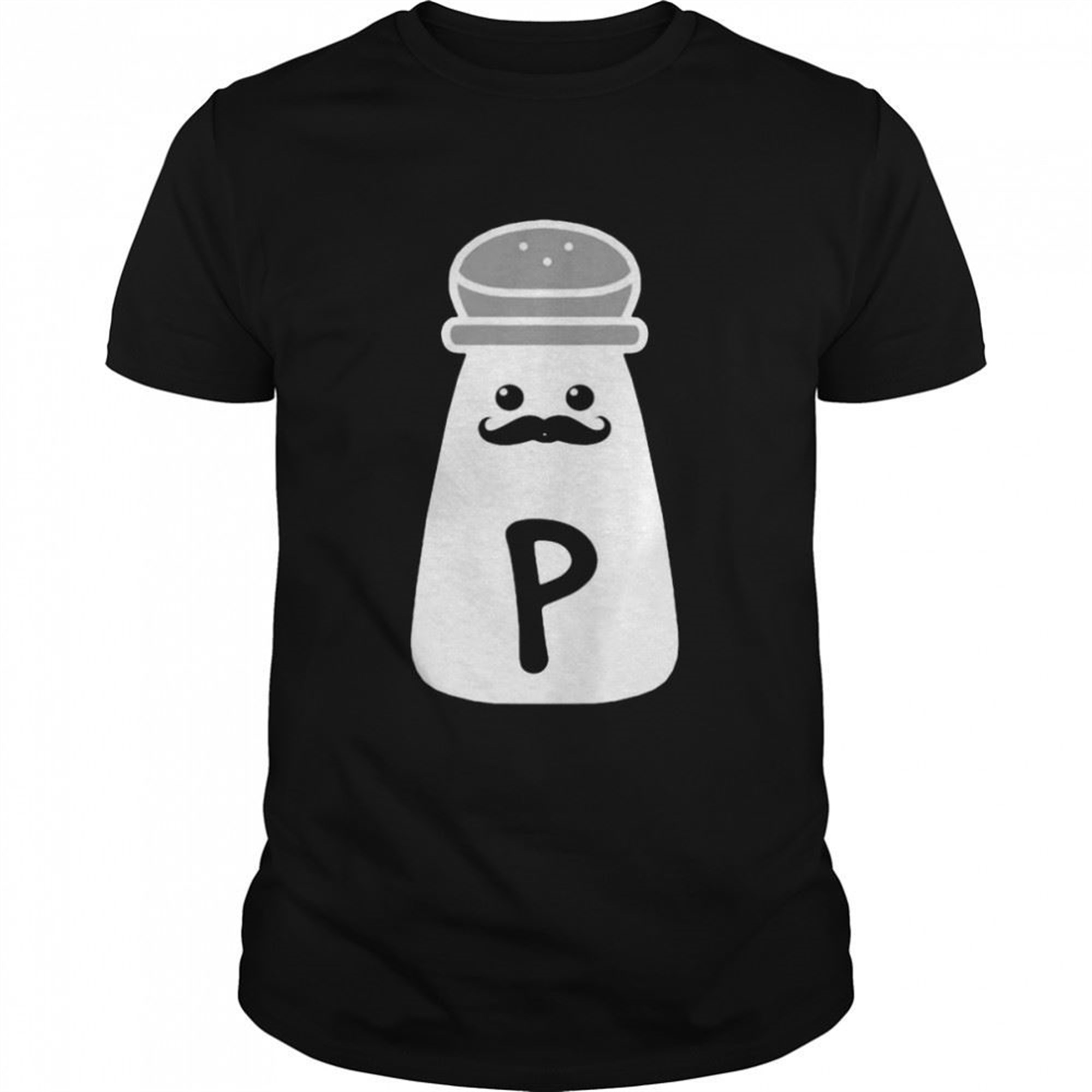Salt And Pepper Costume Matching Friend Suits Halloween T-shirt
