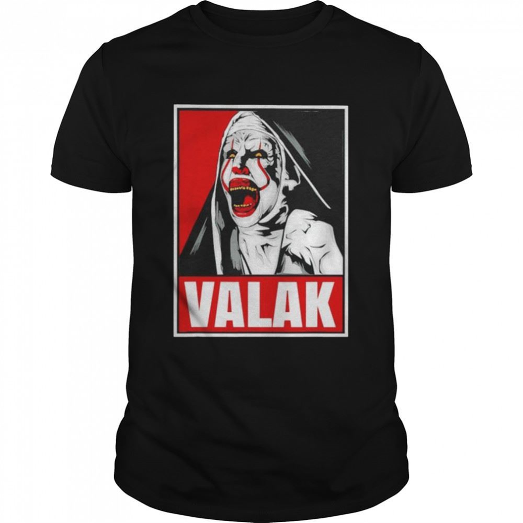 Scary Horror Nun Valak Conjuring Halloween Day Shirt