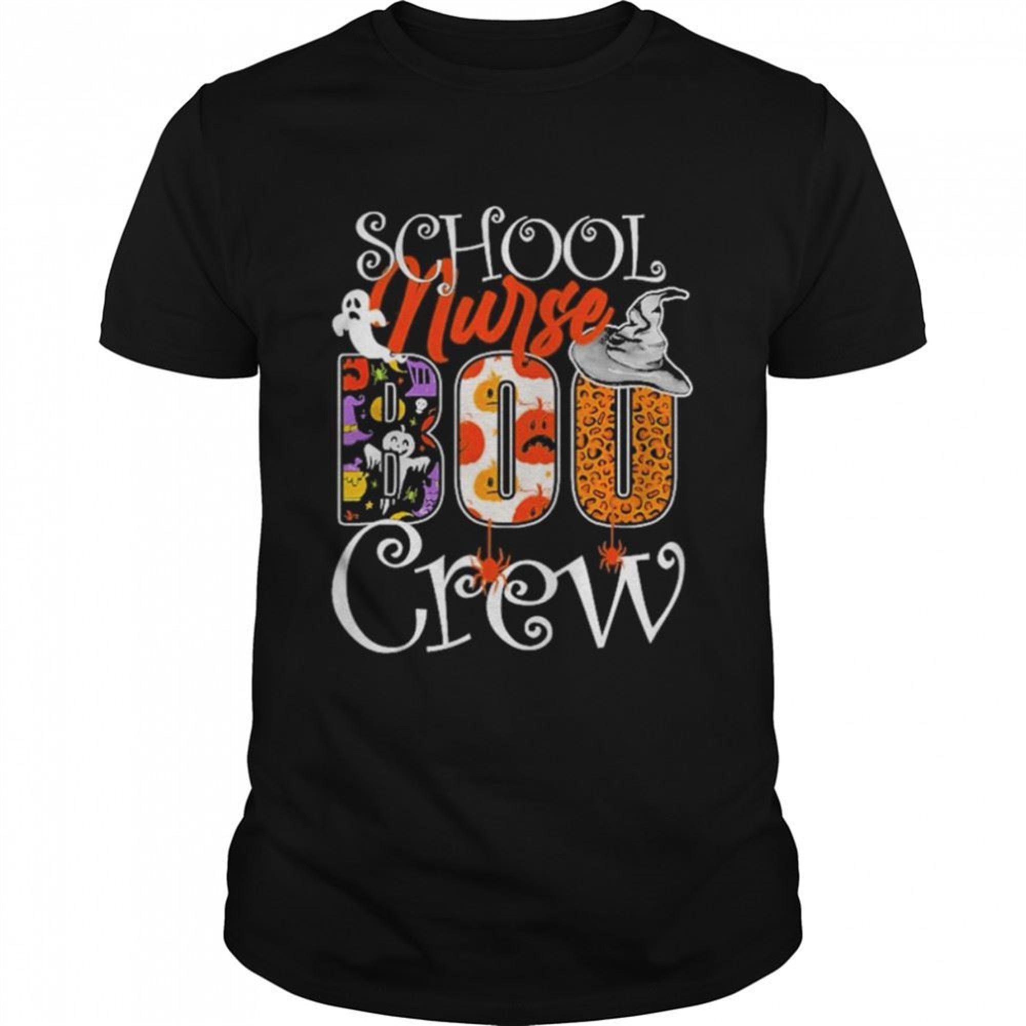 School Nurse Boo Crew Halloween School Nurse Party Costume Shirt