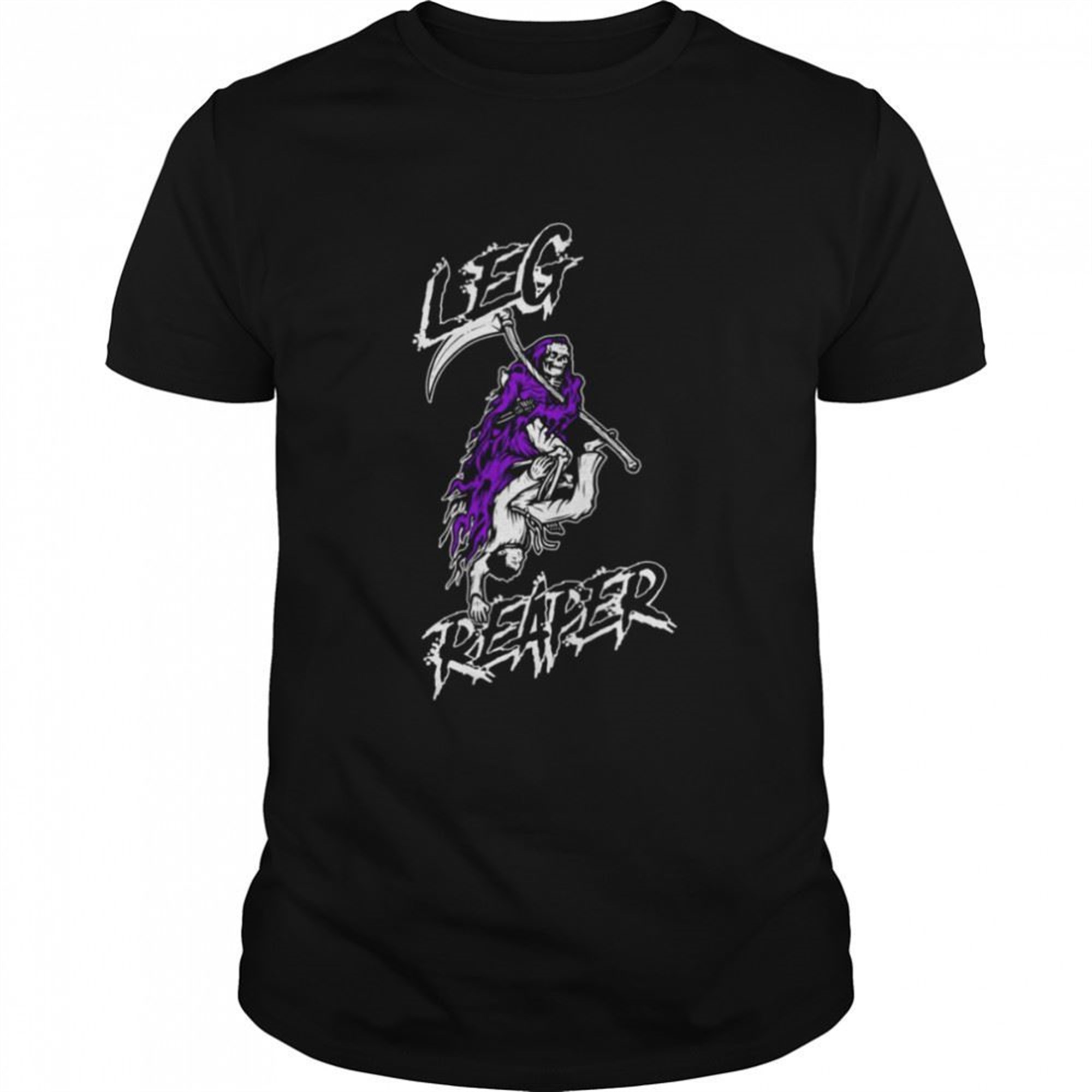 Skeleton Jiu Jitsu Leg Reaper Leglocks Halloween Shirt