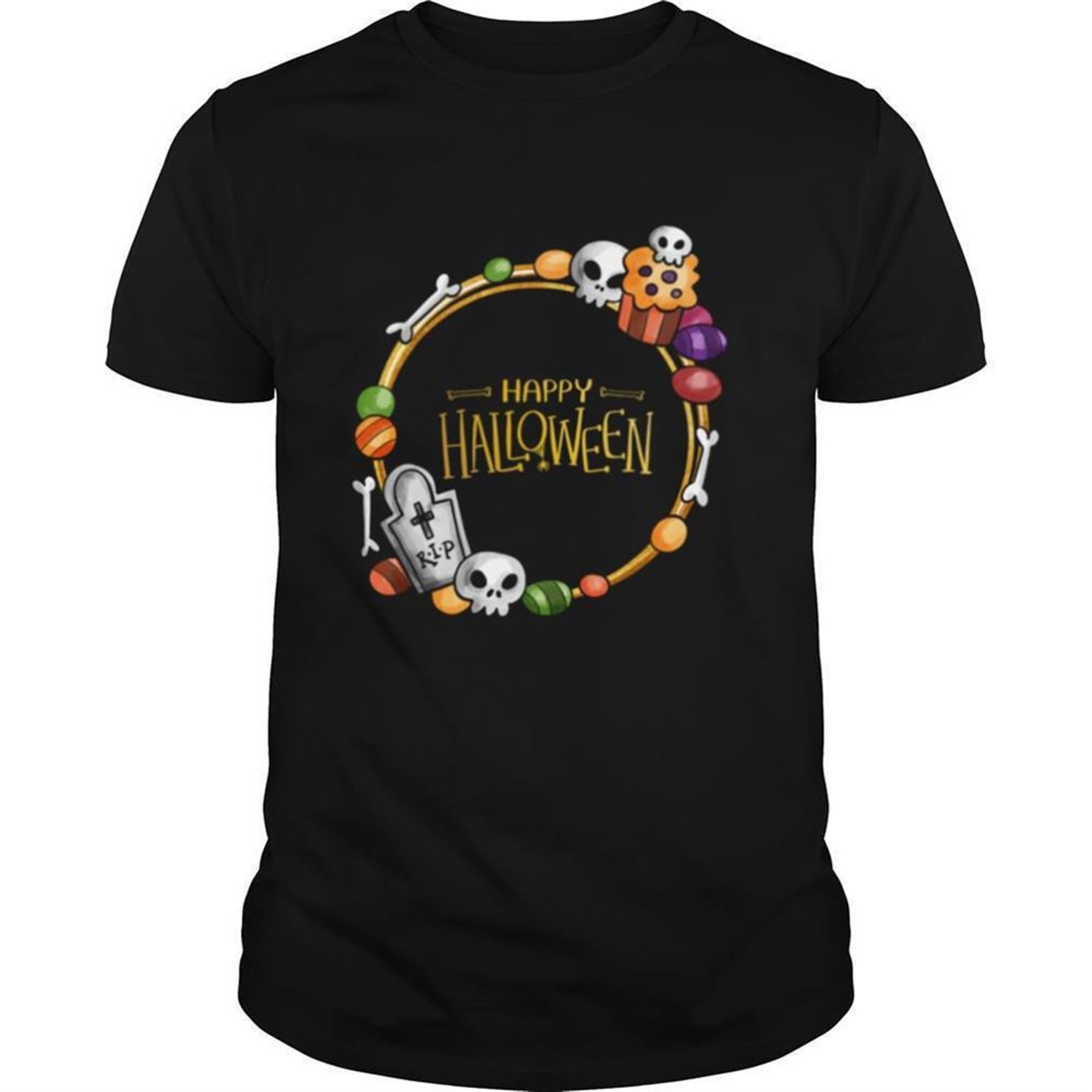 Skull Day Dead Happy Halloween Shirt