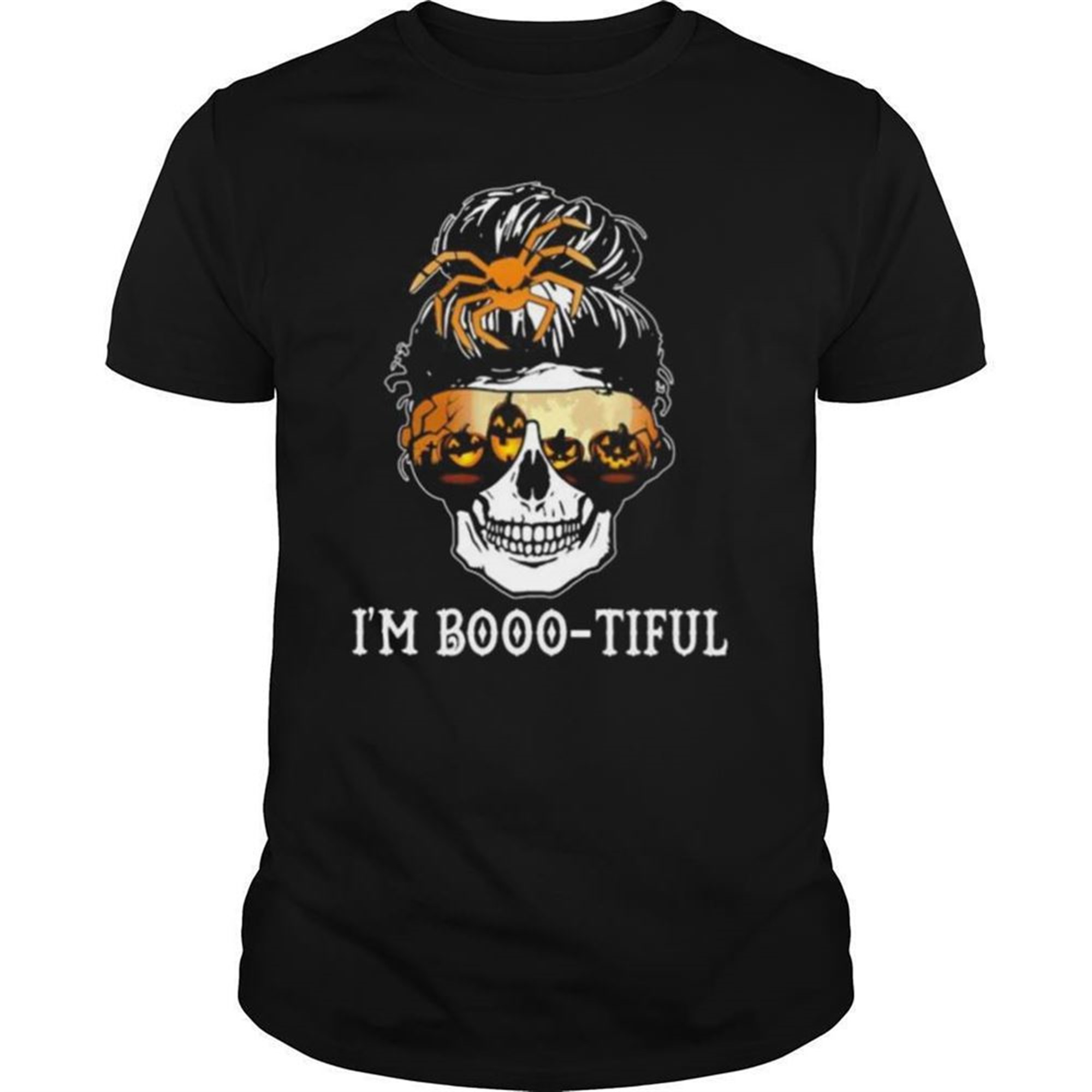 Skull Im Booo Tiful Halloween Shirt