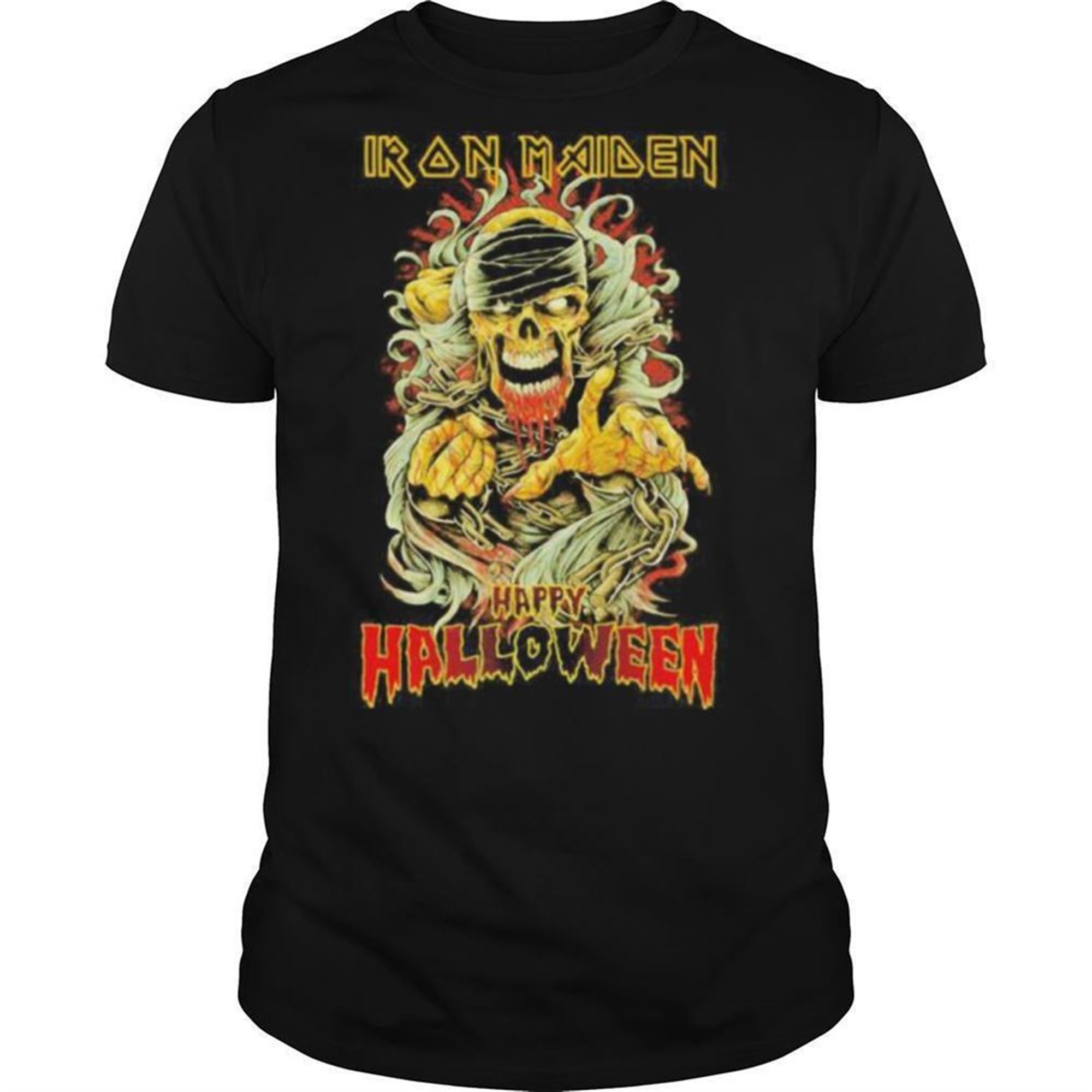 Skull Iron Maiden Happy Halloween Shirt