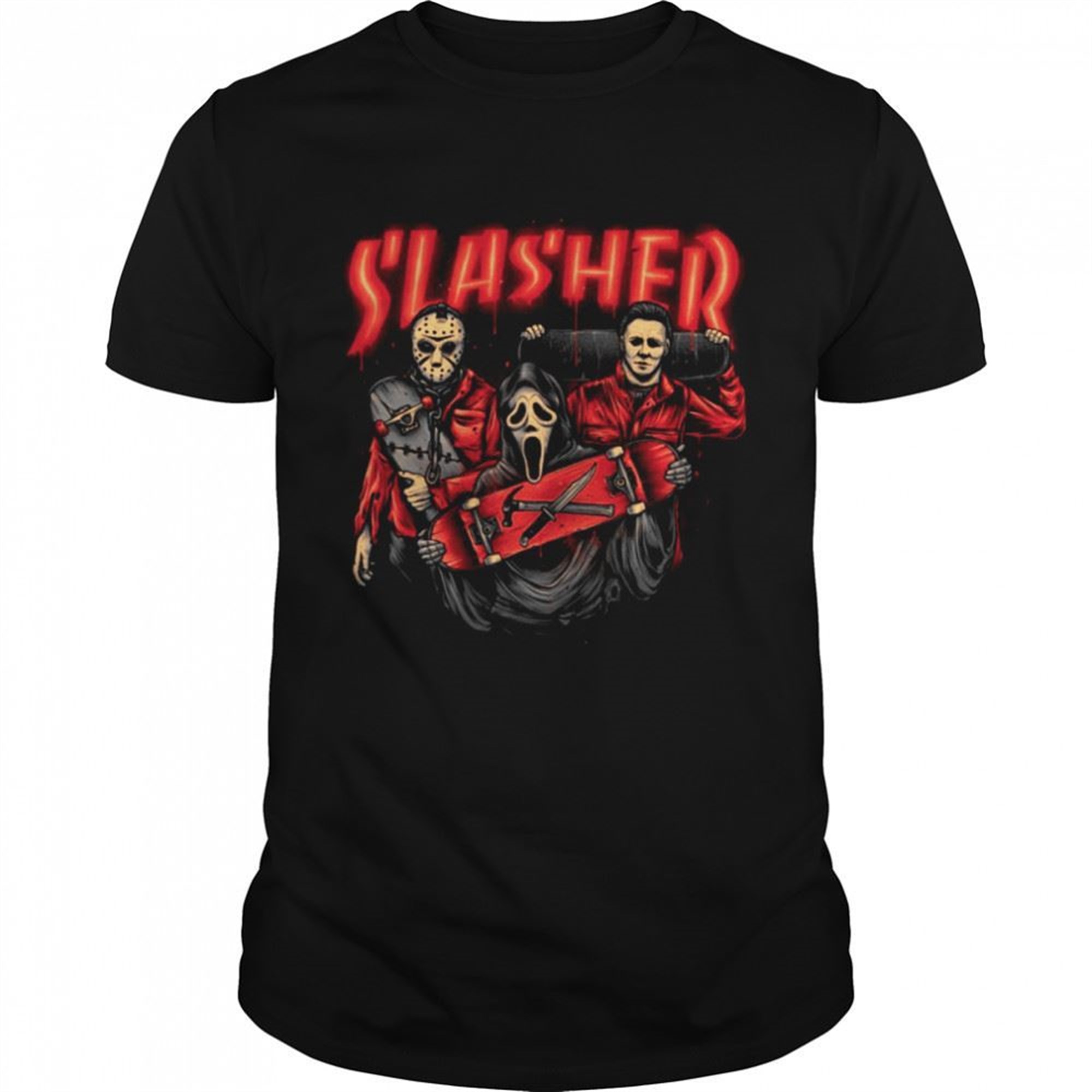 Slasher Boys Halloween Horror Shirt