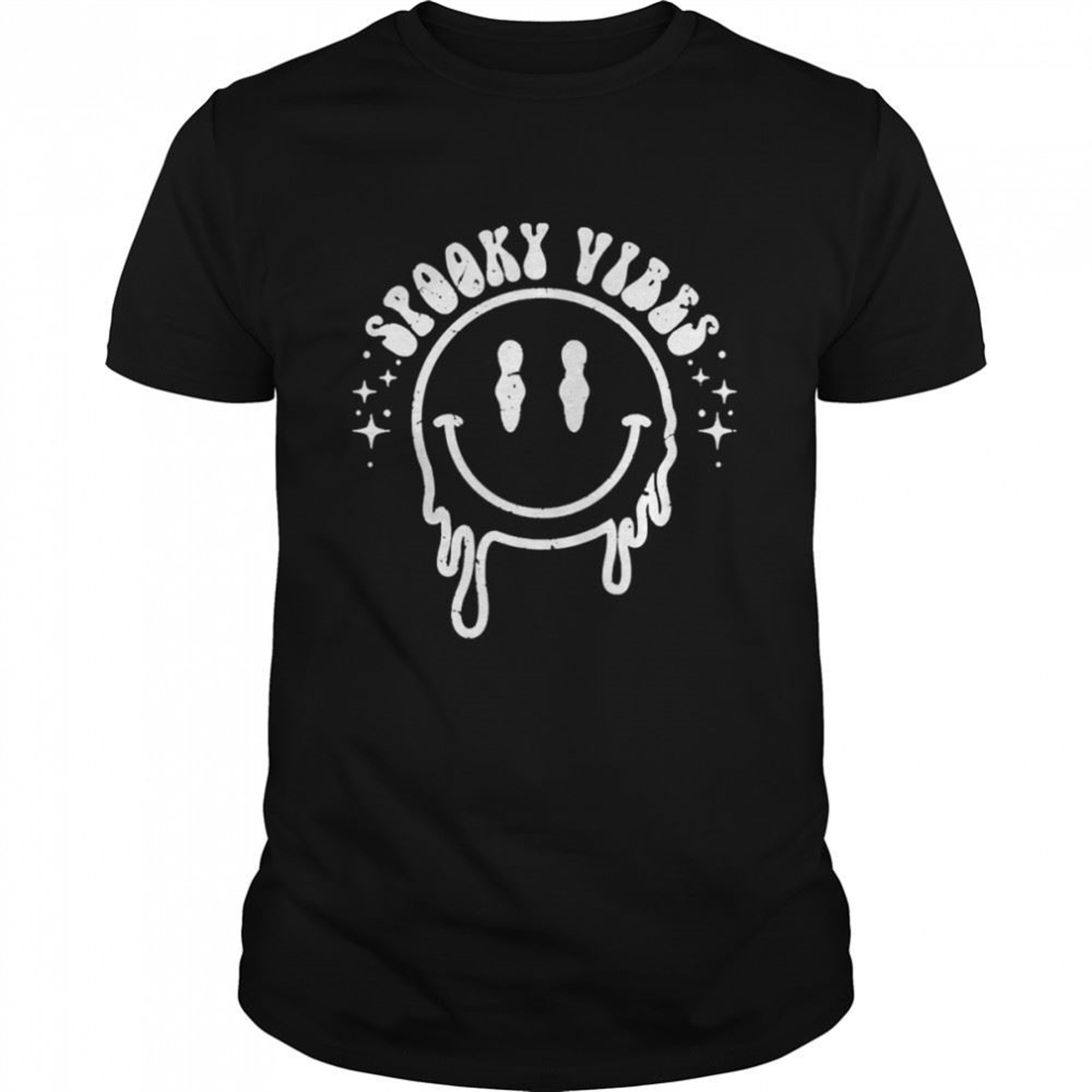 Smiley Spooky Vibes Halloween Shirt