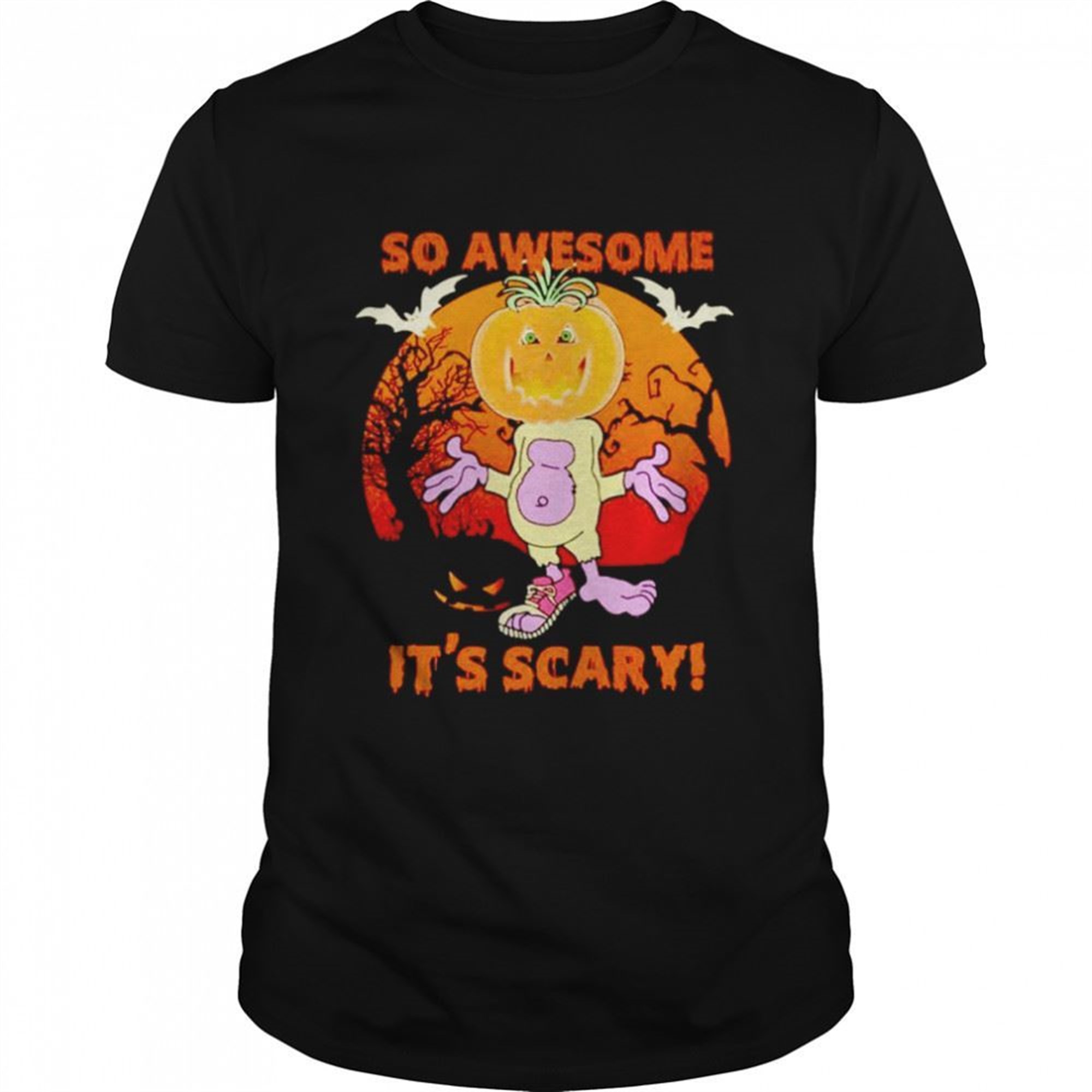 So Awesome Its Scary Halloween Shirt