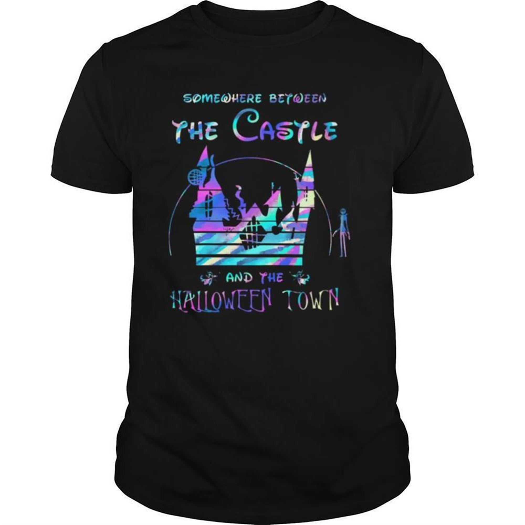 Somewhere Between The Castle And The Halloween Town Shirt