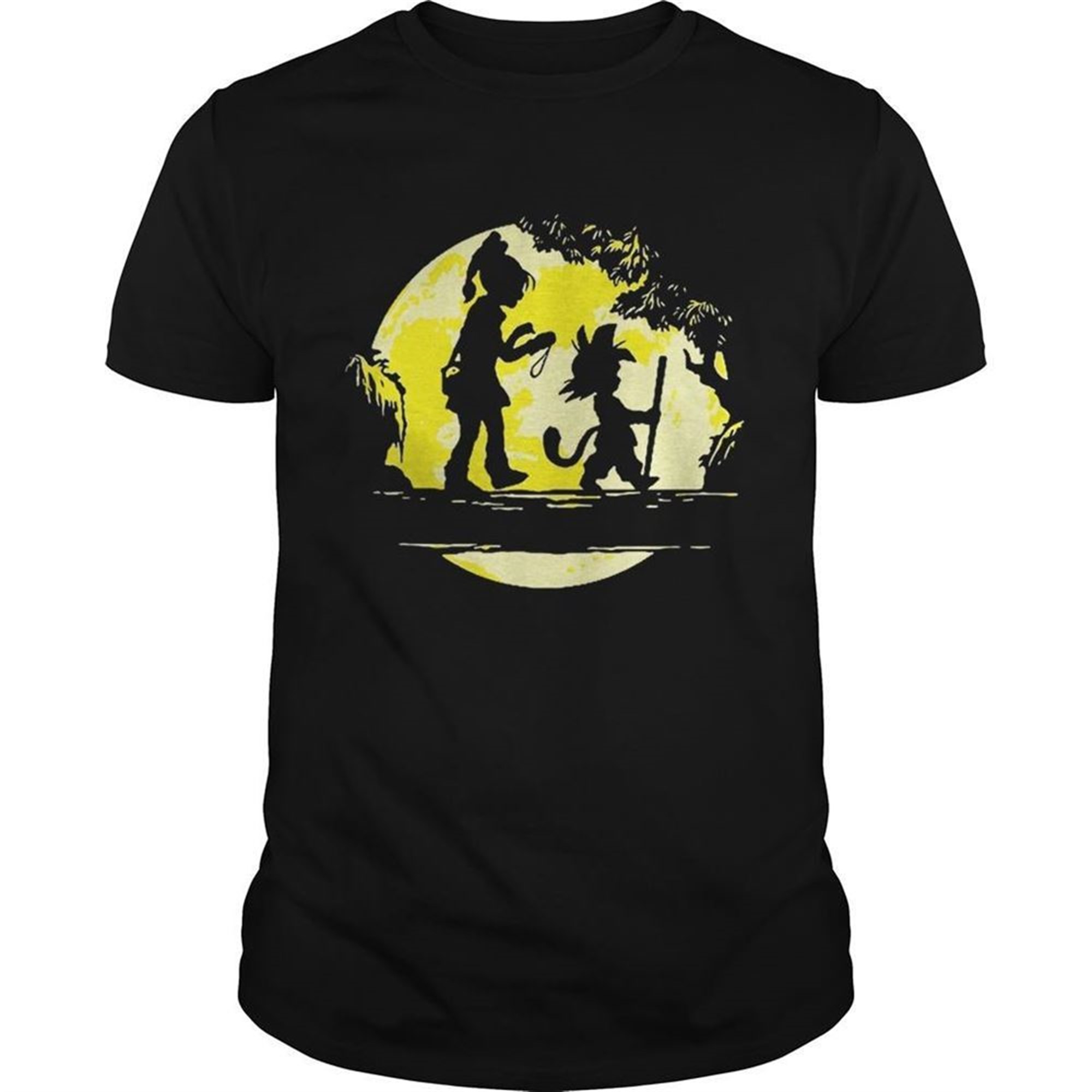 Son Goku Halloween Is Coming Moon Shirt