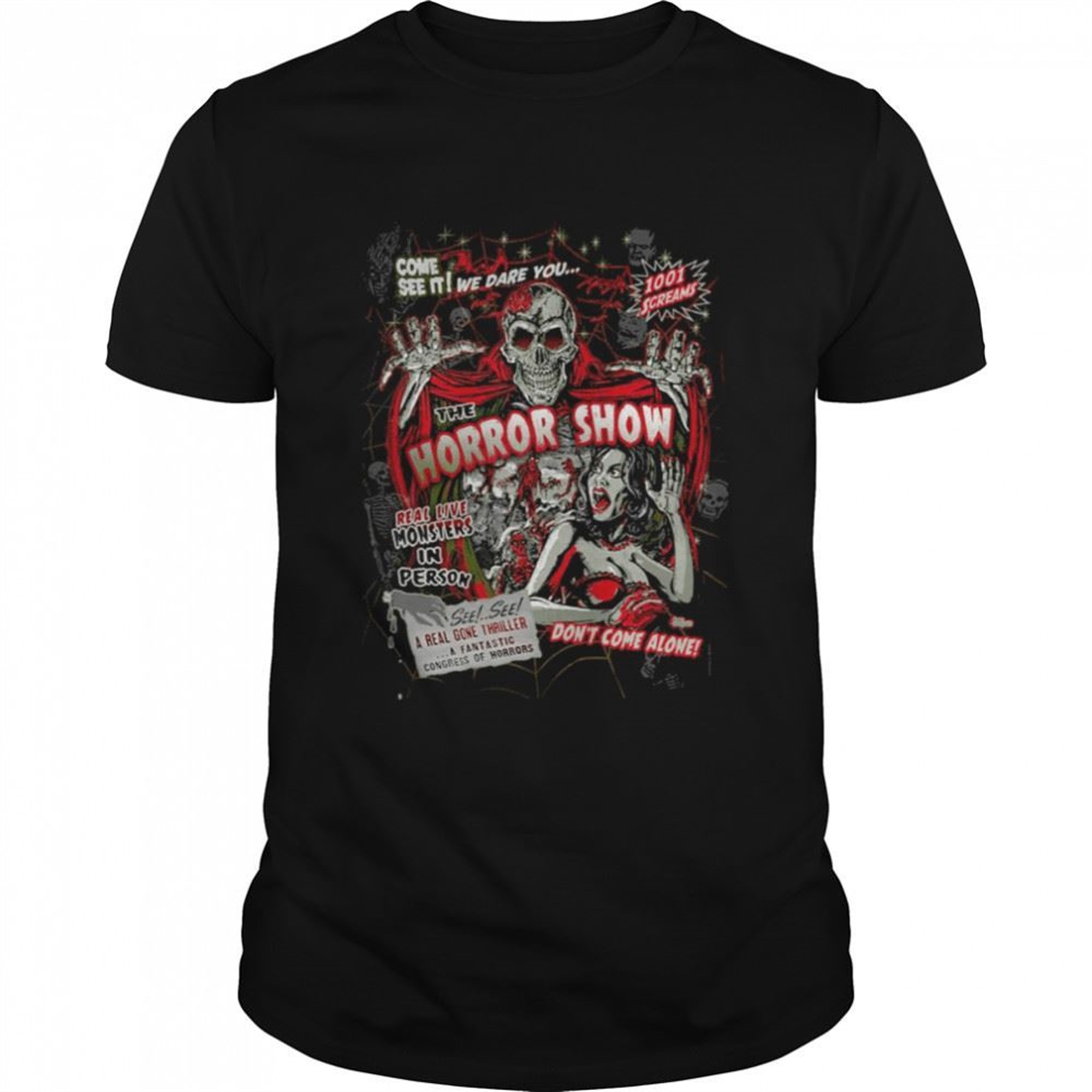 Spook Show Horror Movie Monsters Halloween Shirt