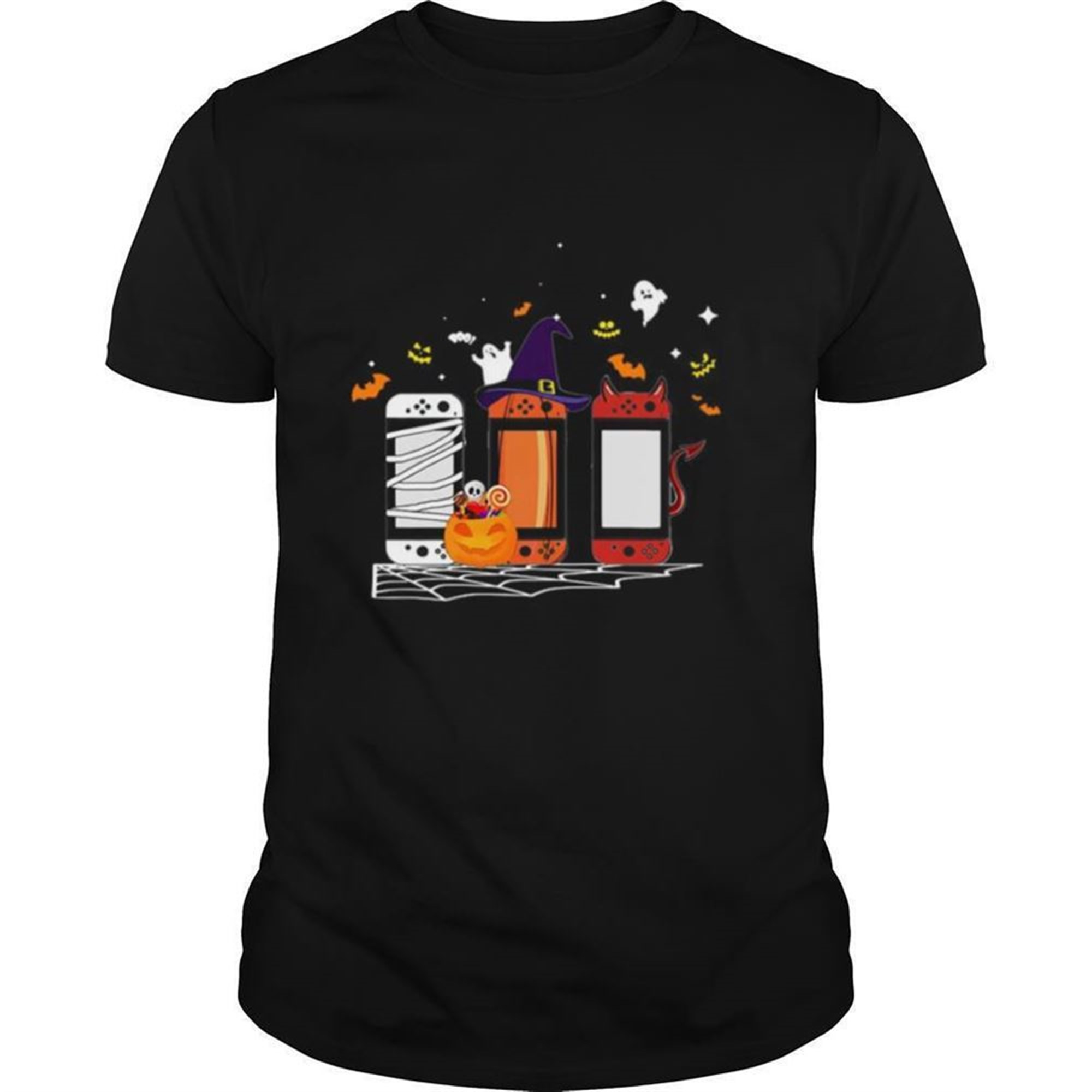 Spooky Game Console In Halloween Design Shirt