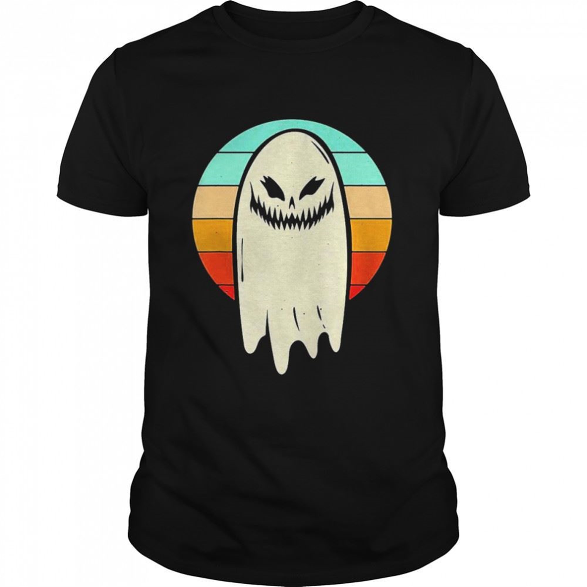 Spooky Ghost Halloween Retro Vintage Shirt