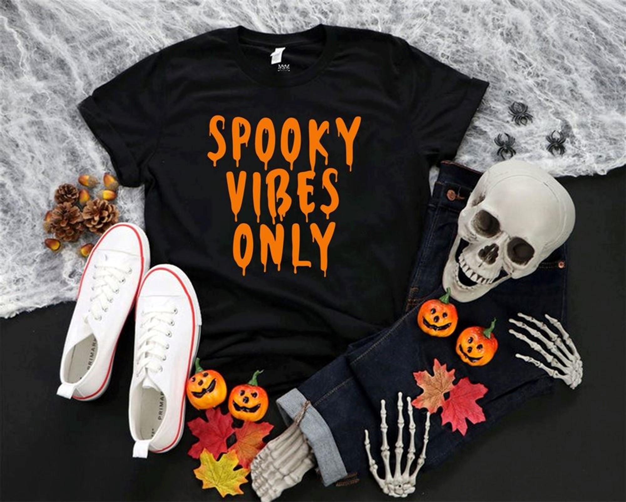 Spooky Vibes Shirt Halloween Shirt Halloween Shirts Halloween T-shirt Halloween Tee Halloween Tees Funny Halloween Shirt Spooky Tee