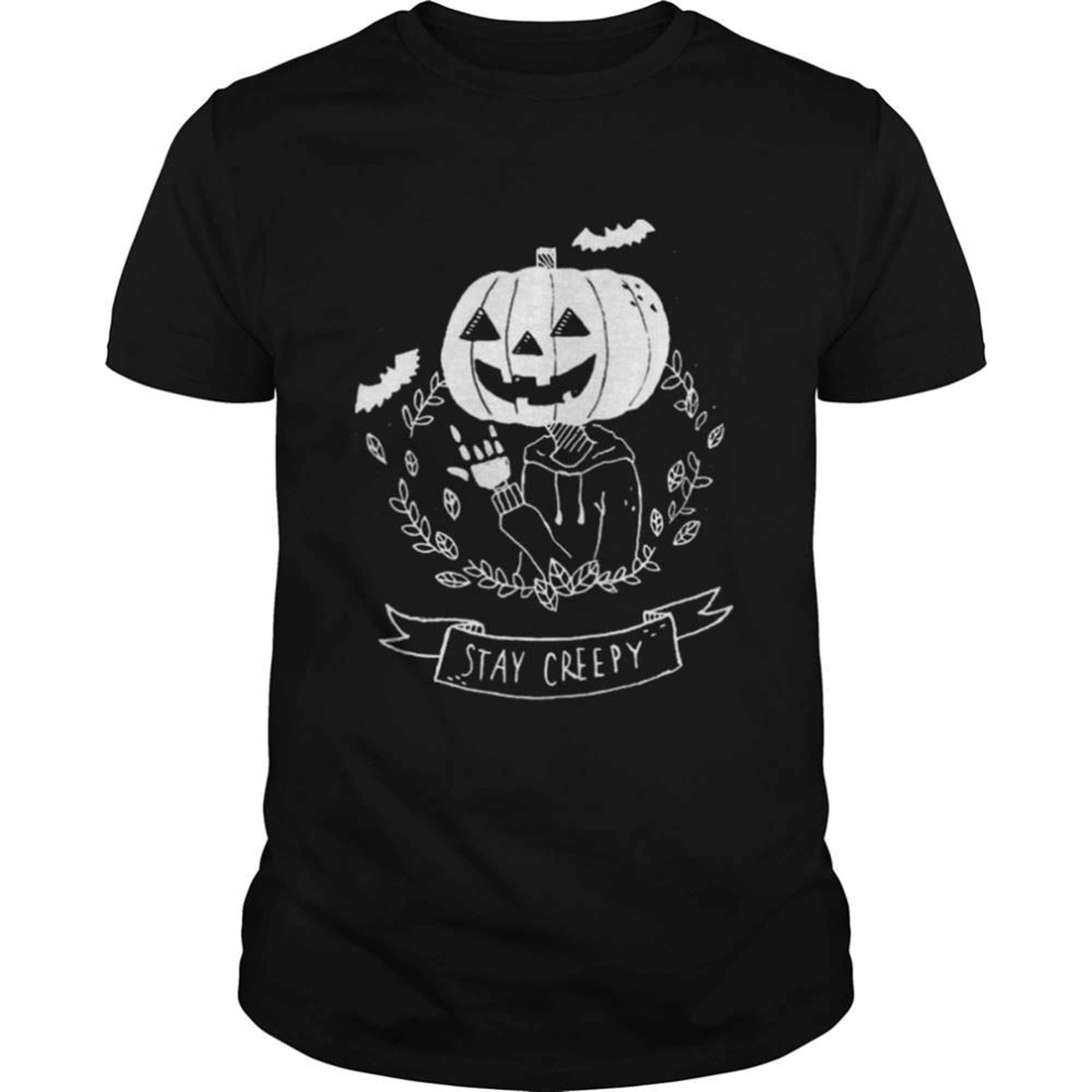 Stay Creepy Halloween Graphic Shirt