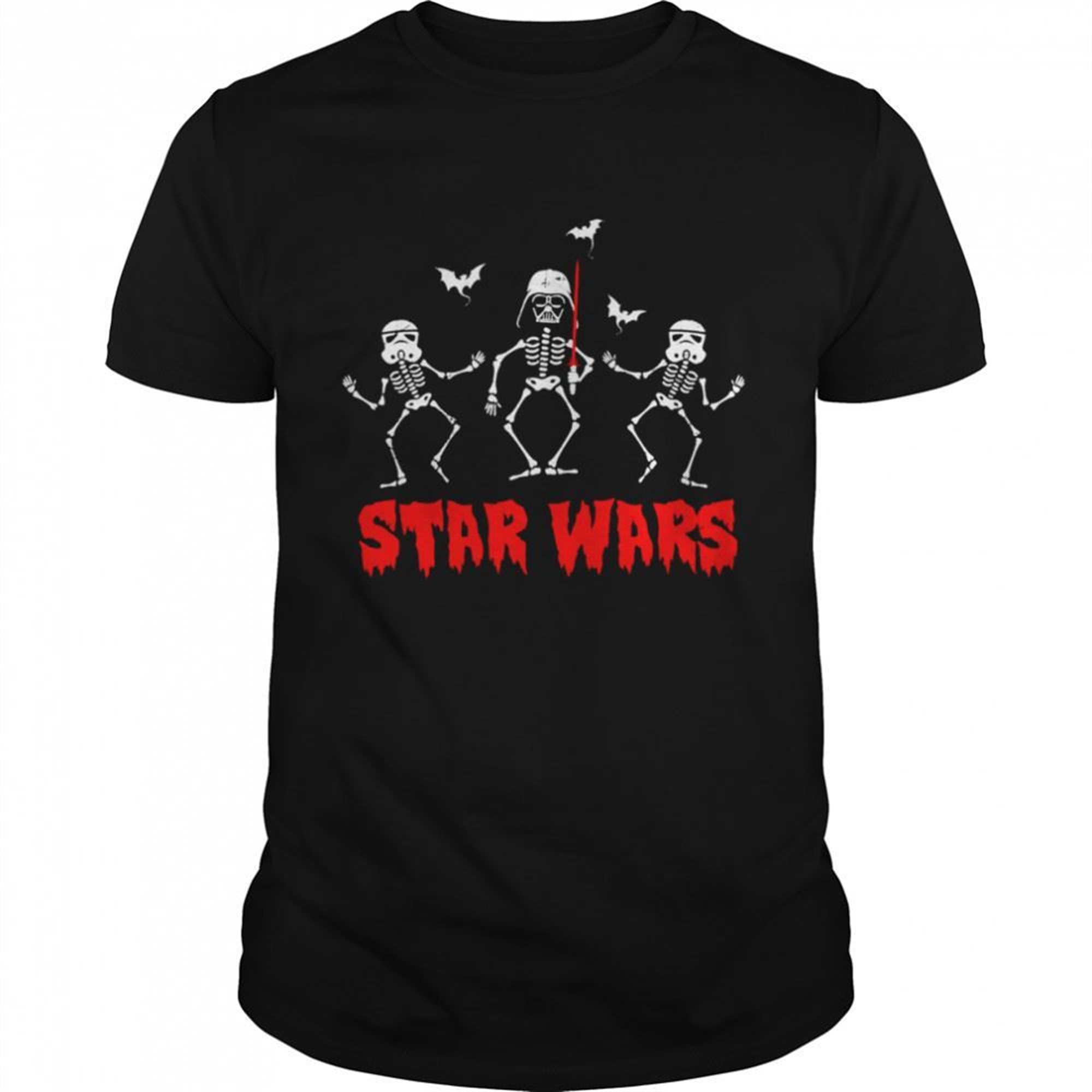 Storm Skeletons Halloween Darth Vader Shirt