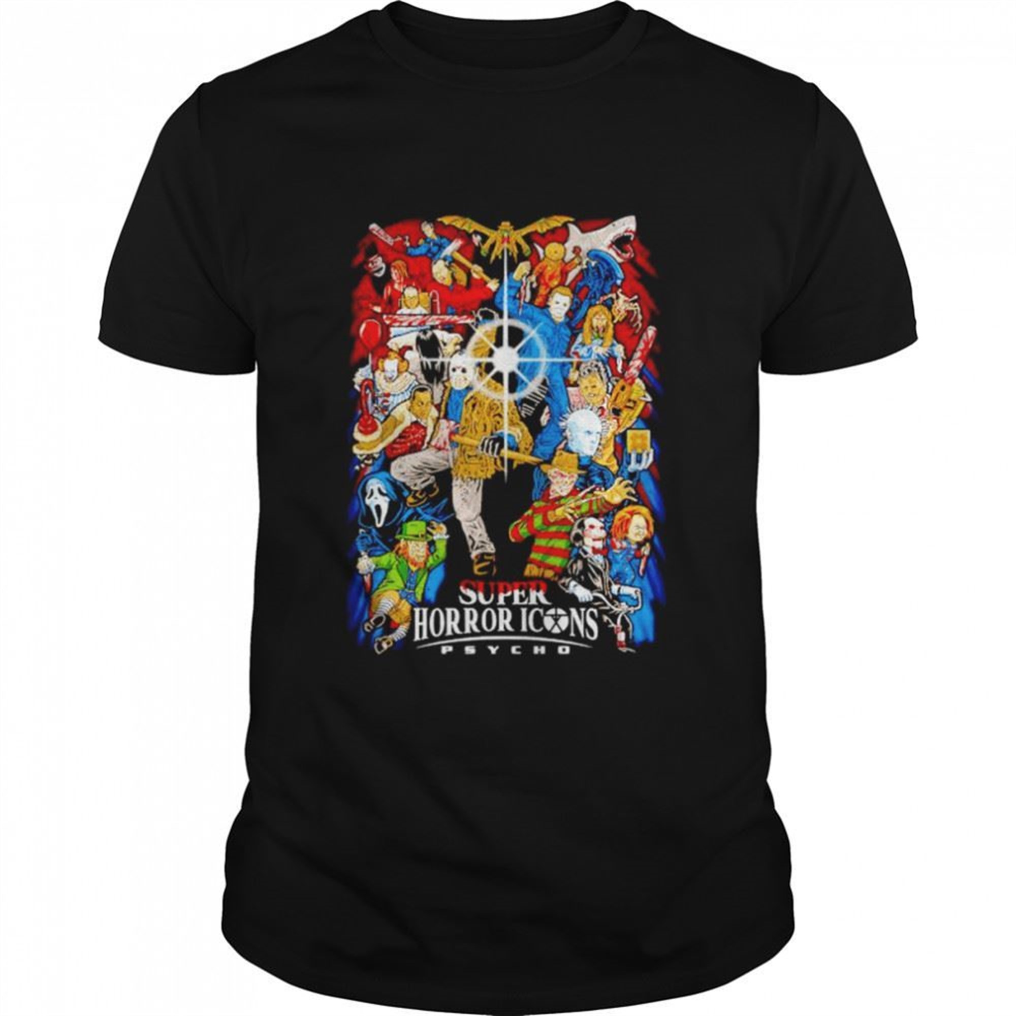 Super Horror Icons Halloween Shirt