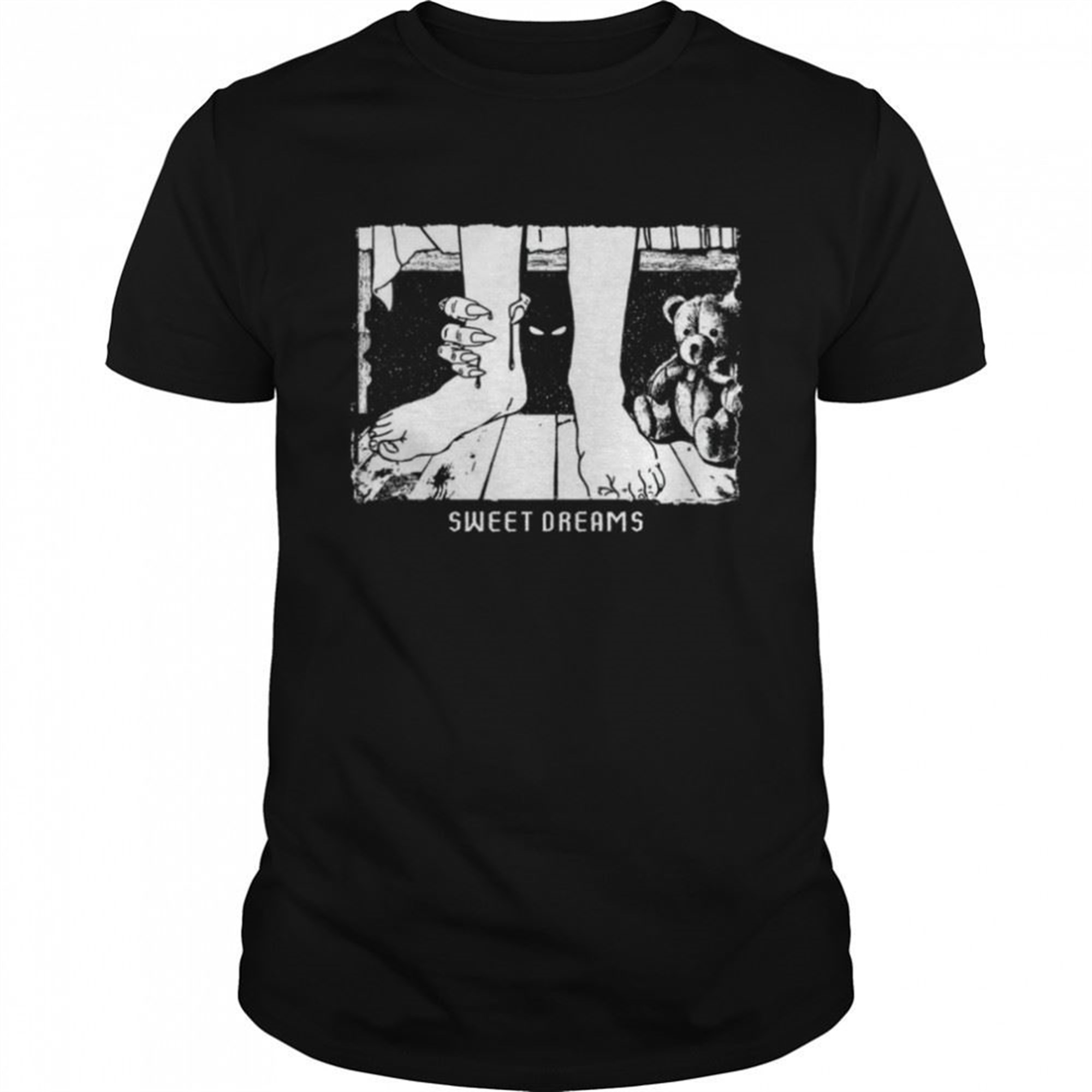 Sweet Dreams Monster Under The Bed Halloween Shirt