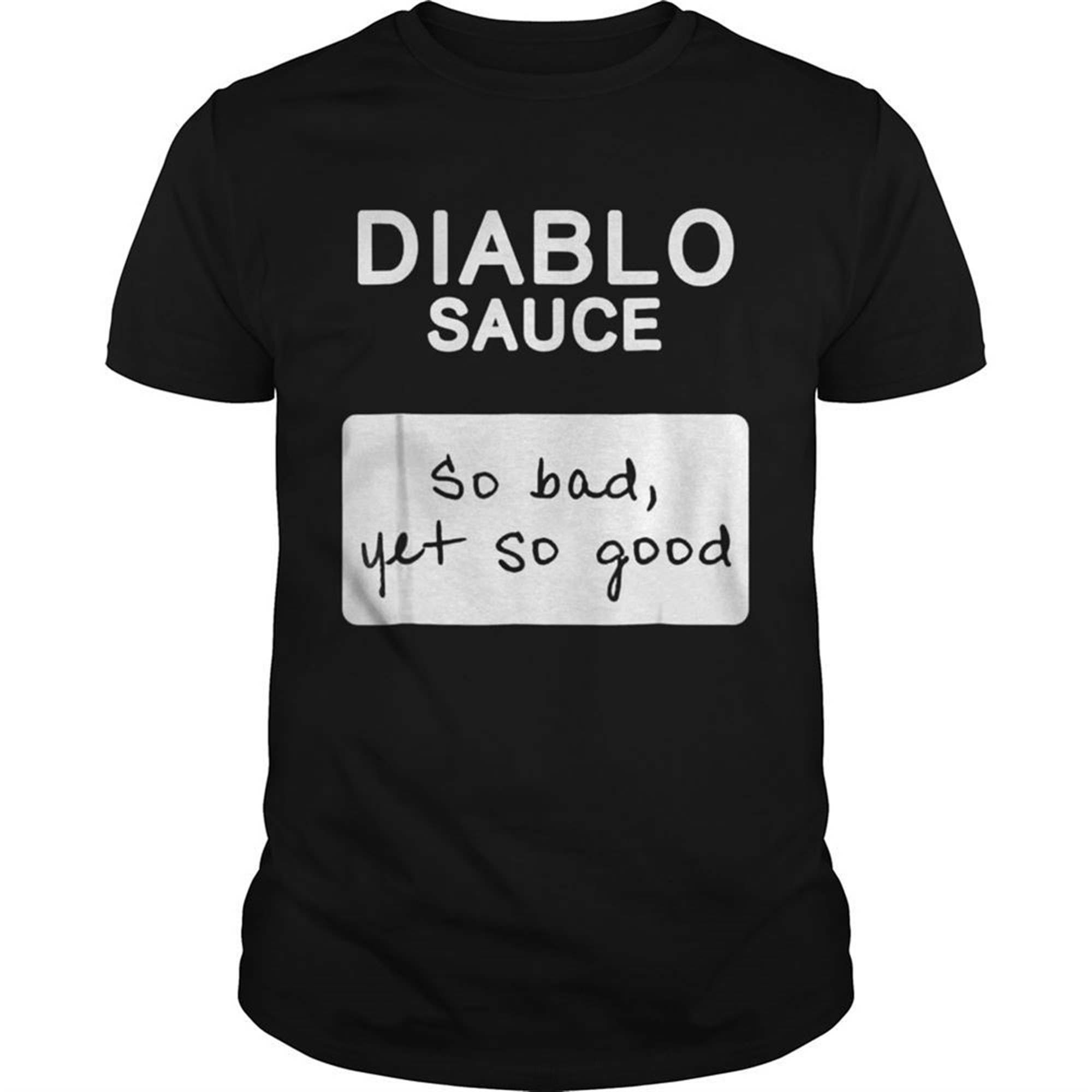 Taco Diablo Sauce Packet Halloween Costume Tshirt