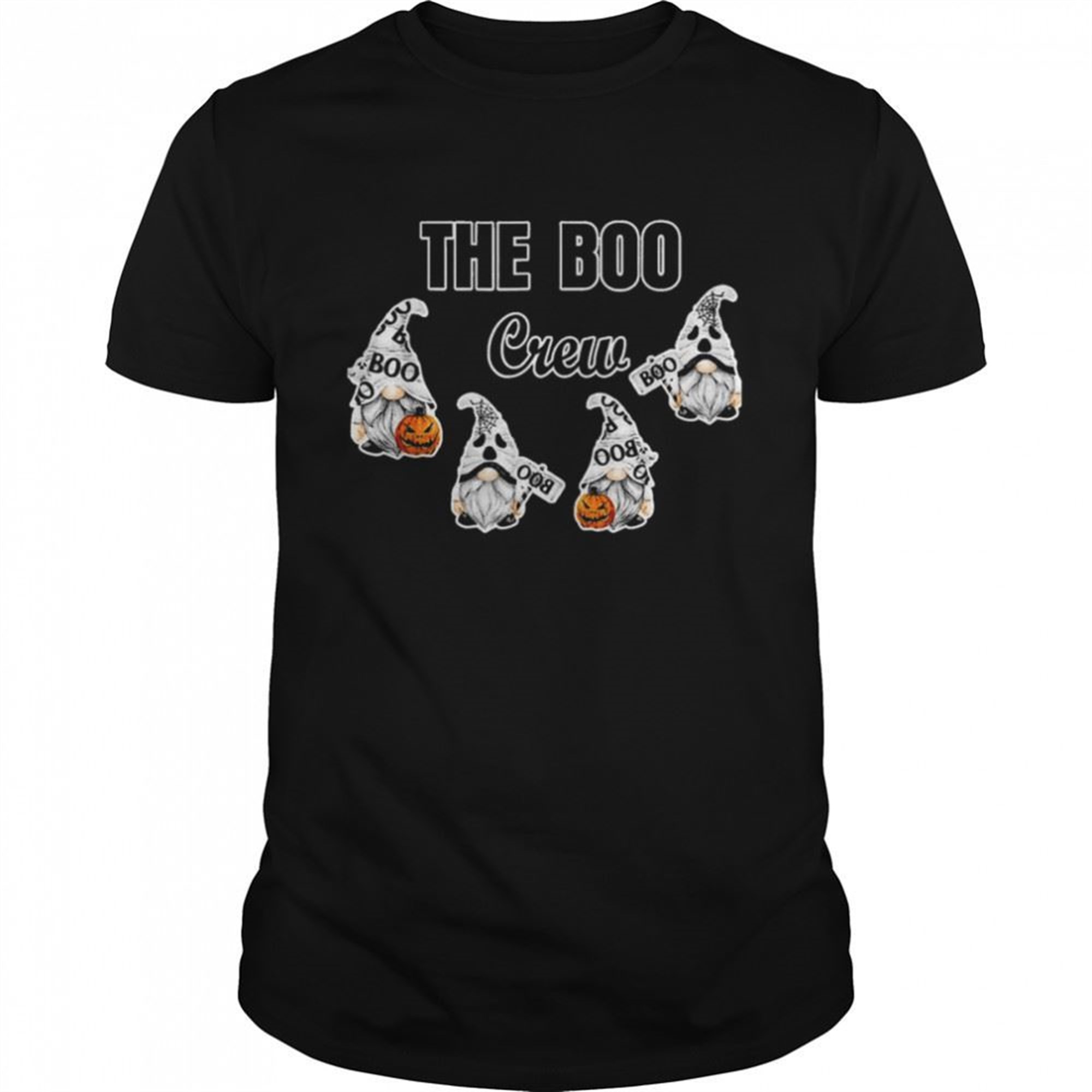 The Boo Crew Gnome Halloween Fall Halloween T-shirt