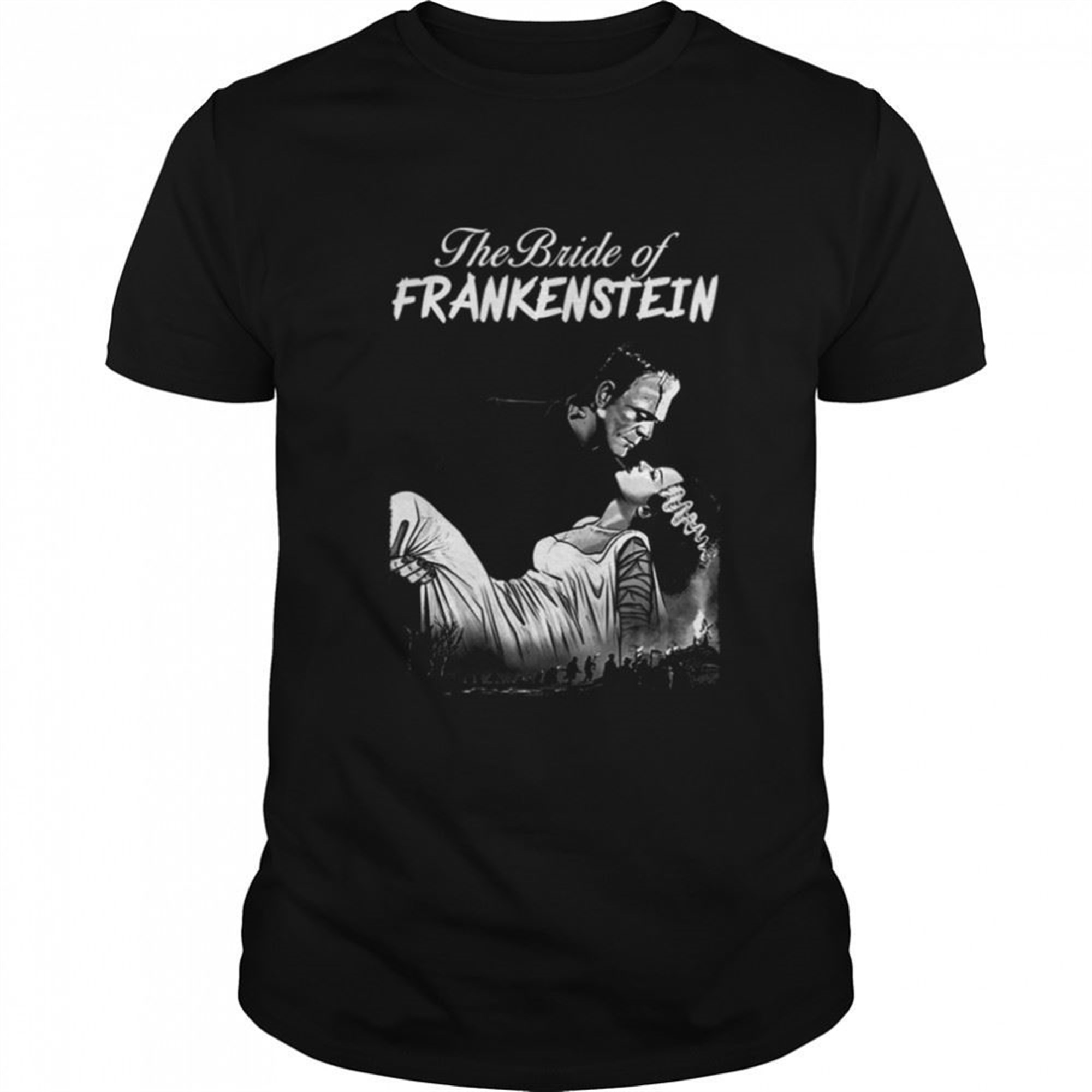 The Bride Of Frankenstein Horror Movie Halloween Shirt