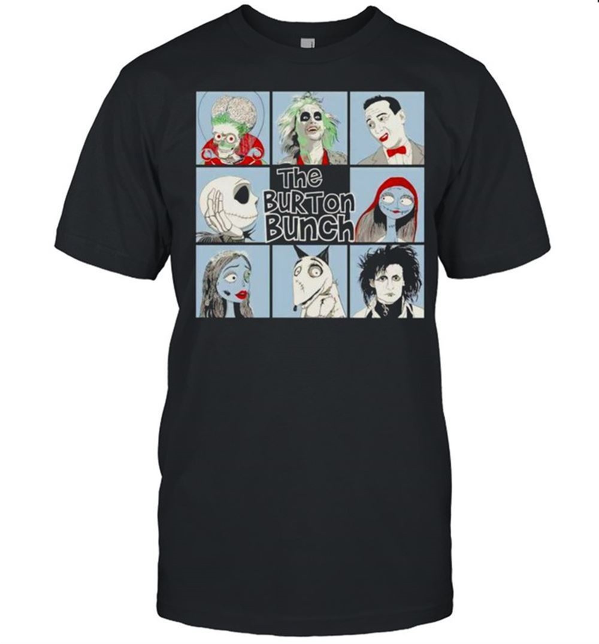 The Burton Bunch Halloween Characters Shirt