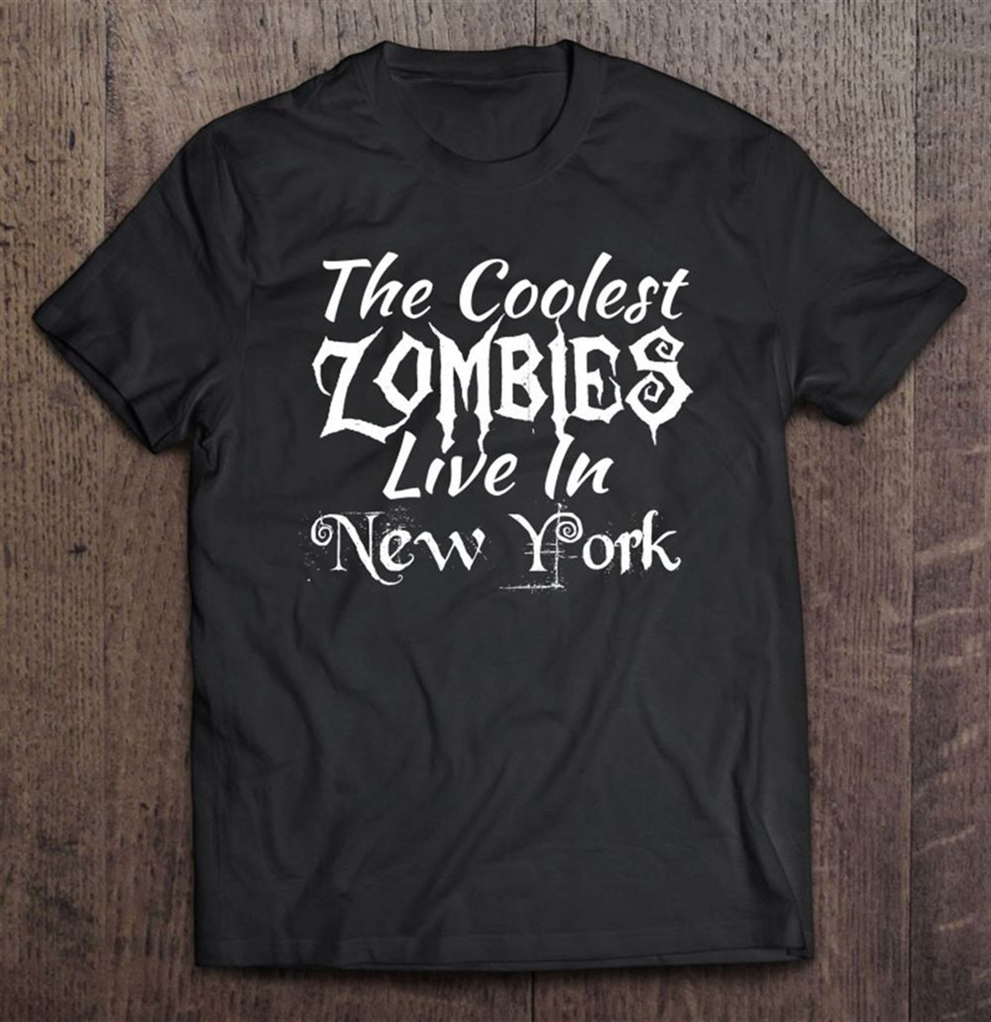 The Coolest Zombies Live In New York Halloween