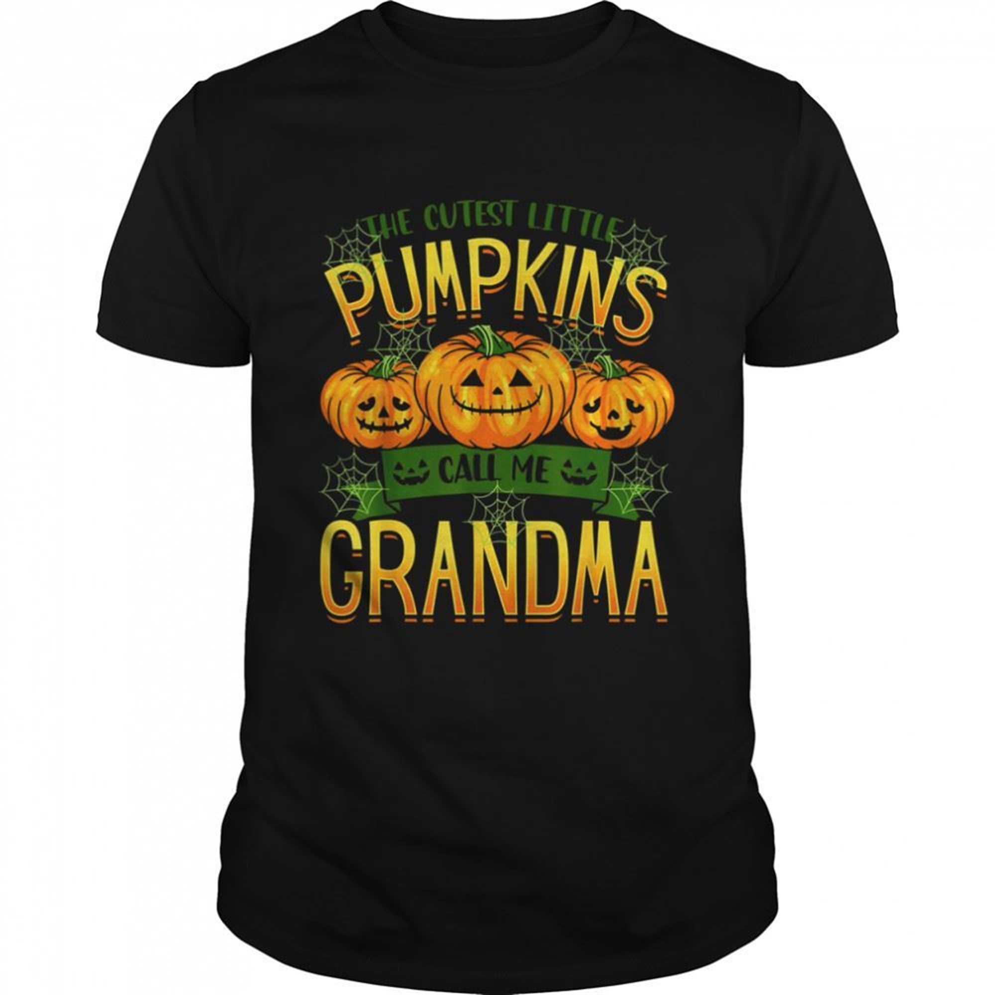 The Cutest Little Pumpkins Call Me Grandma Halloween Tshirt