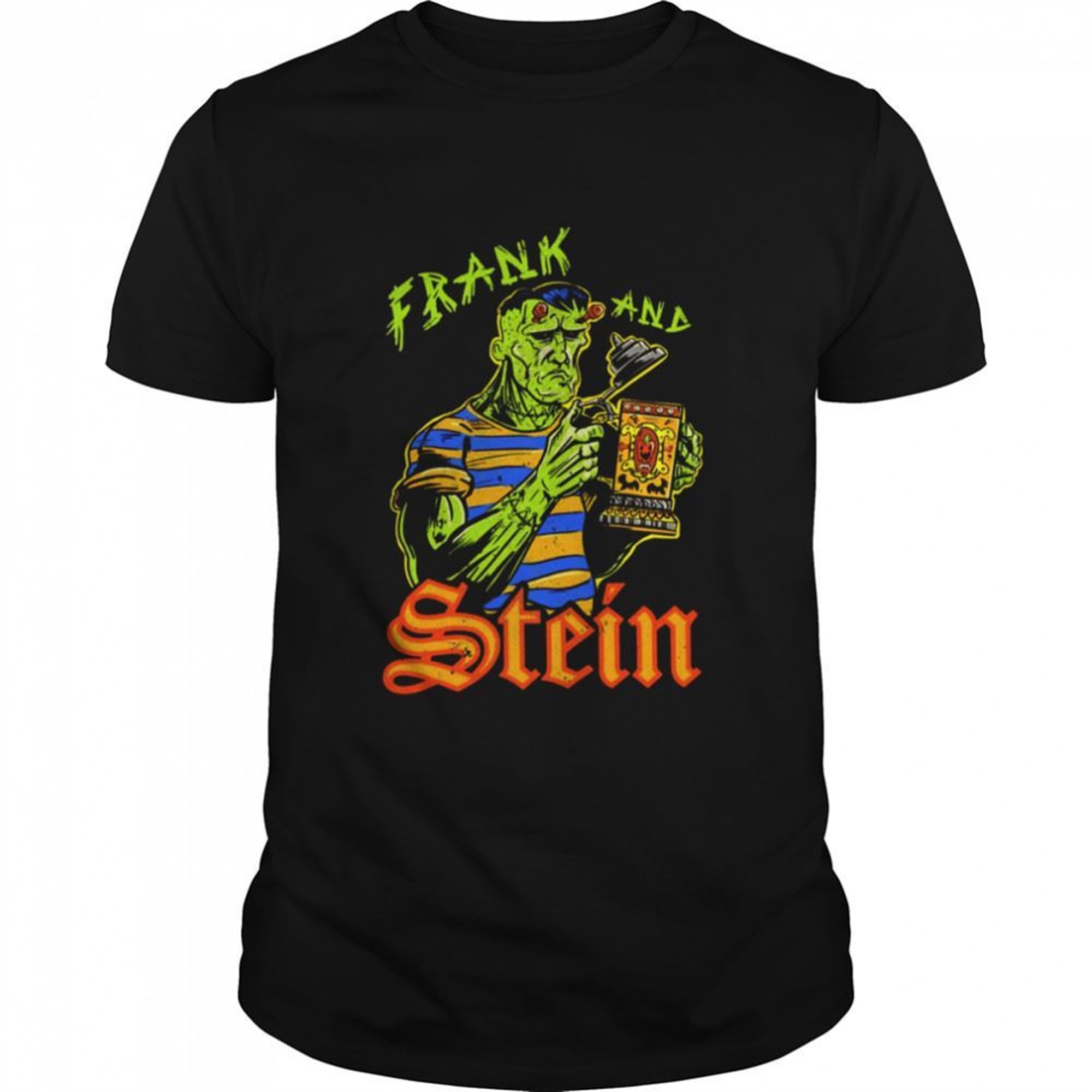 The Dead Guy Still Alive Frank And Stein Halloween Shirt