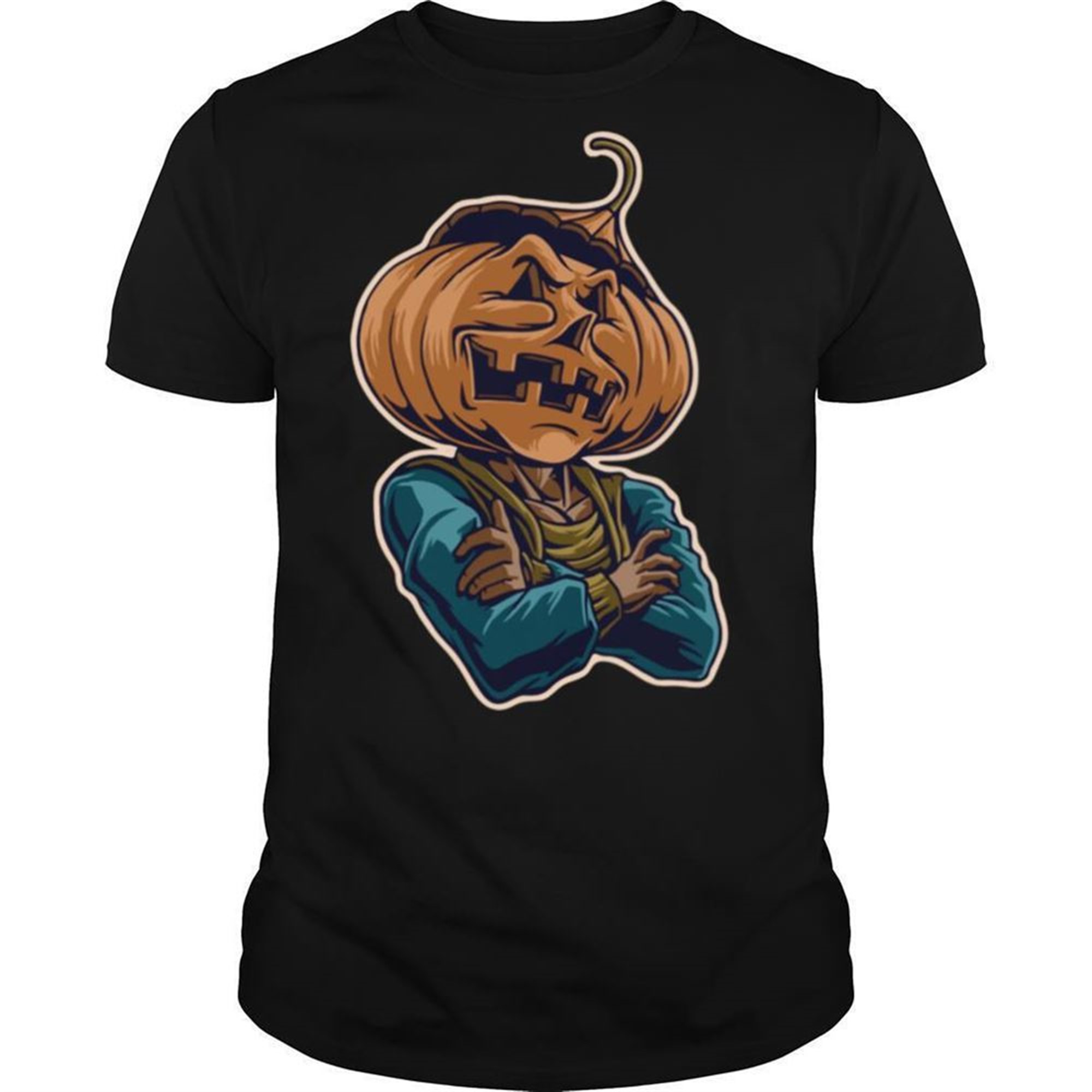 The Man Pumpkin Happy Halloween Day Shirt