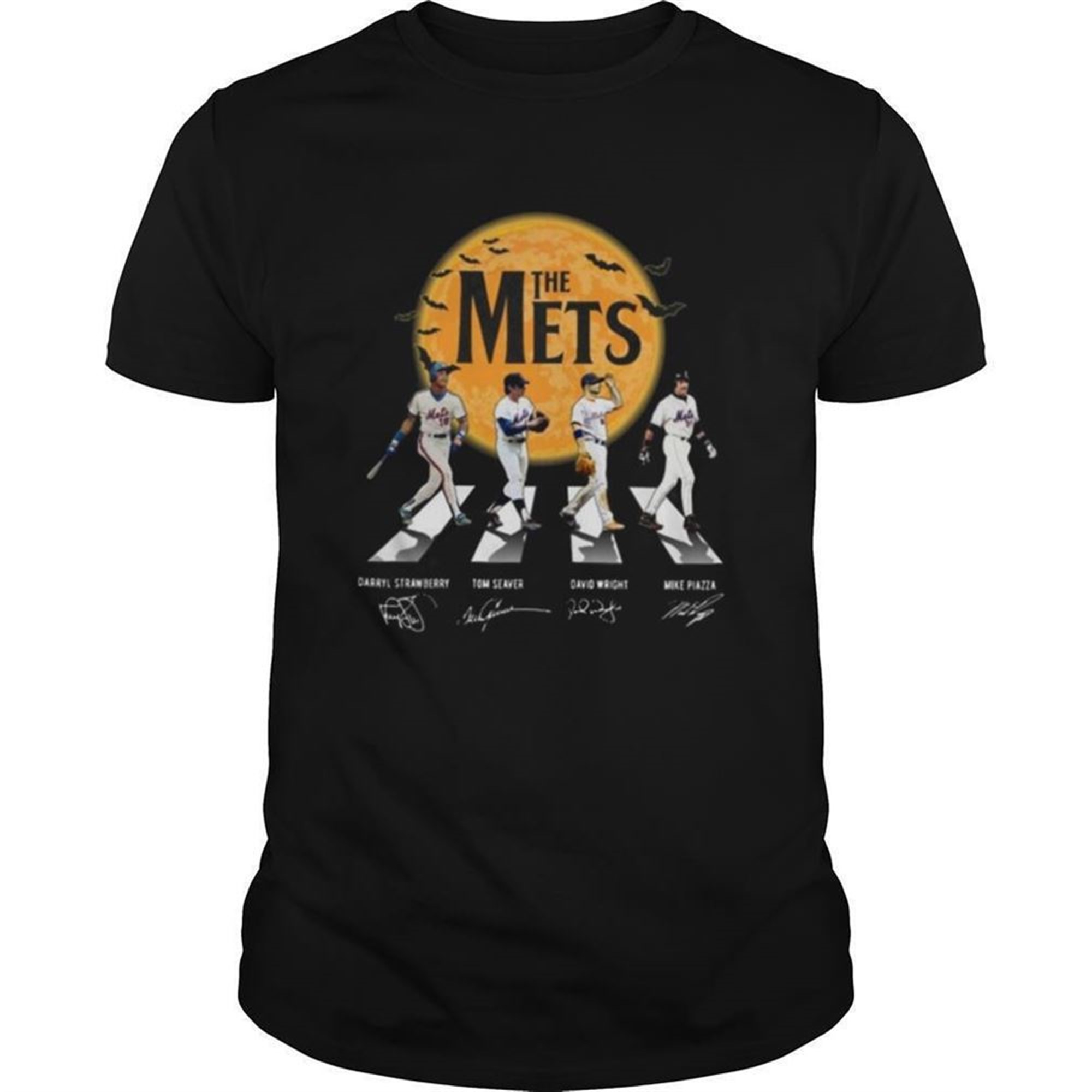 The Mets Halloween Abbey Road Signature Shirt