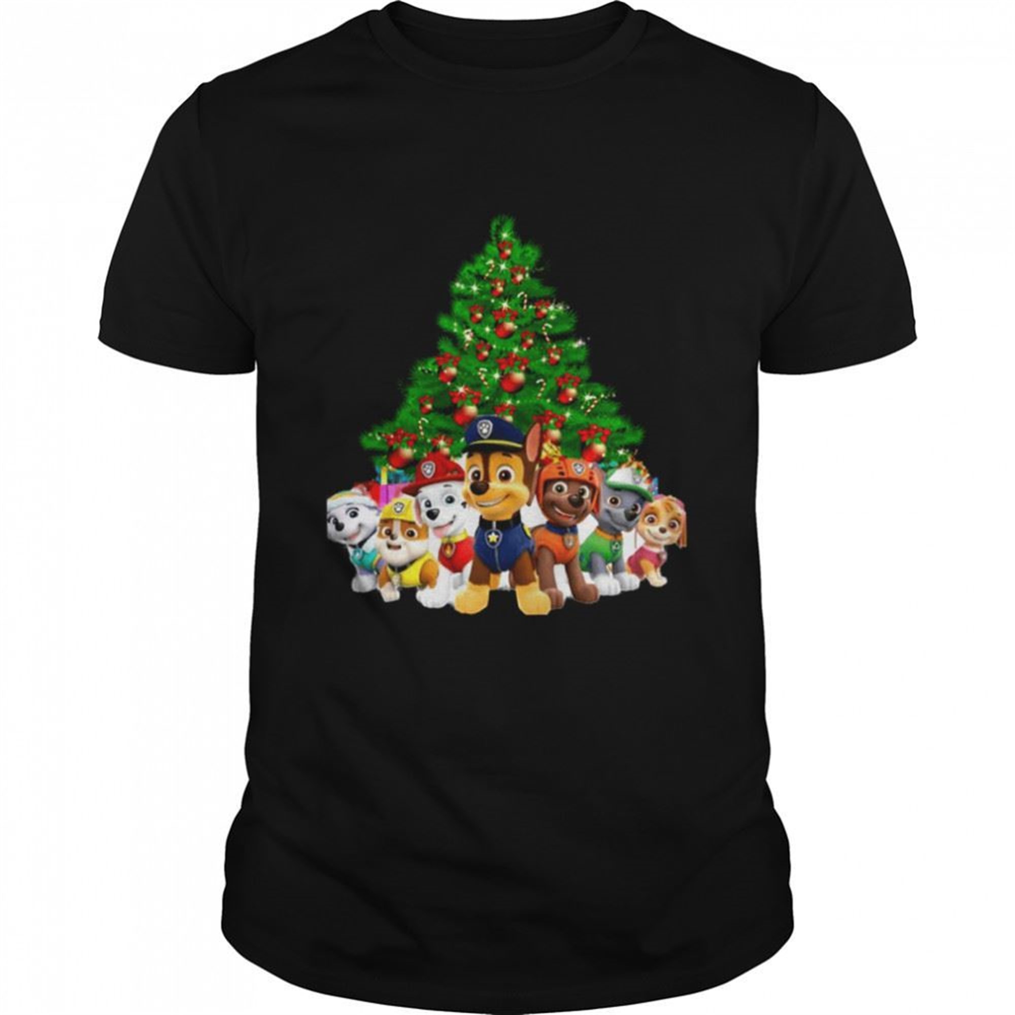 The Mighty Halloween Christmas Baby Hero Paw Patrol Chase Rubble Skye Shirt