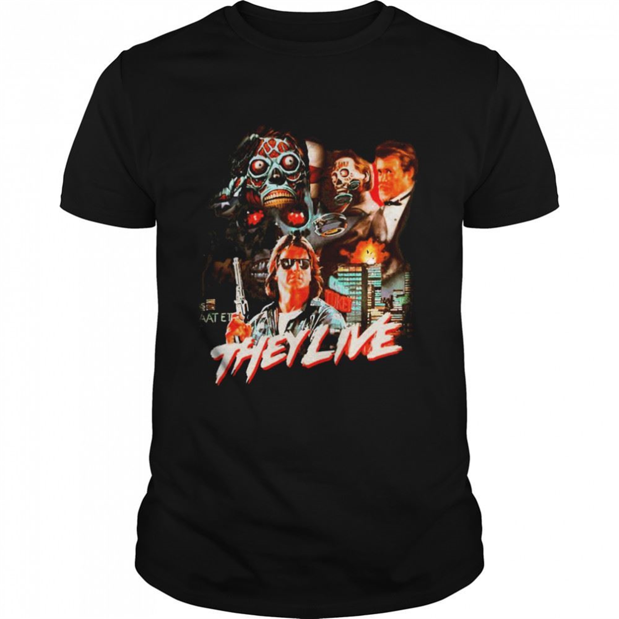 They Live Horror Movie Halloween Shirt