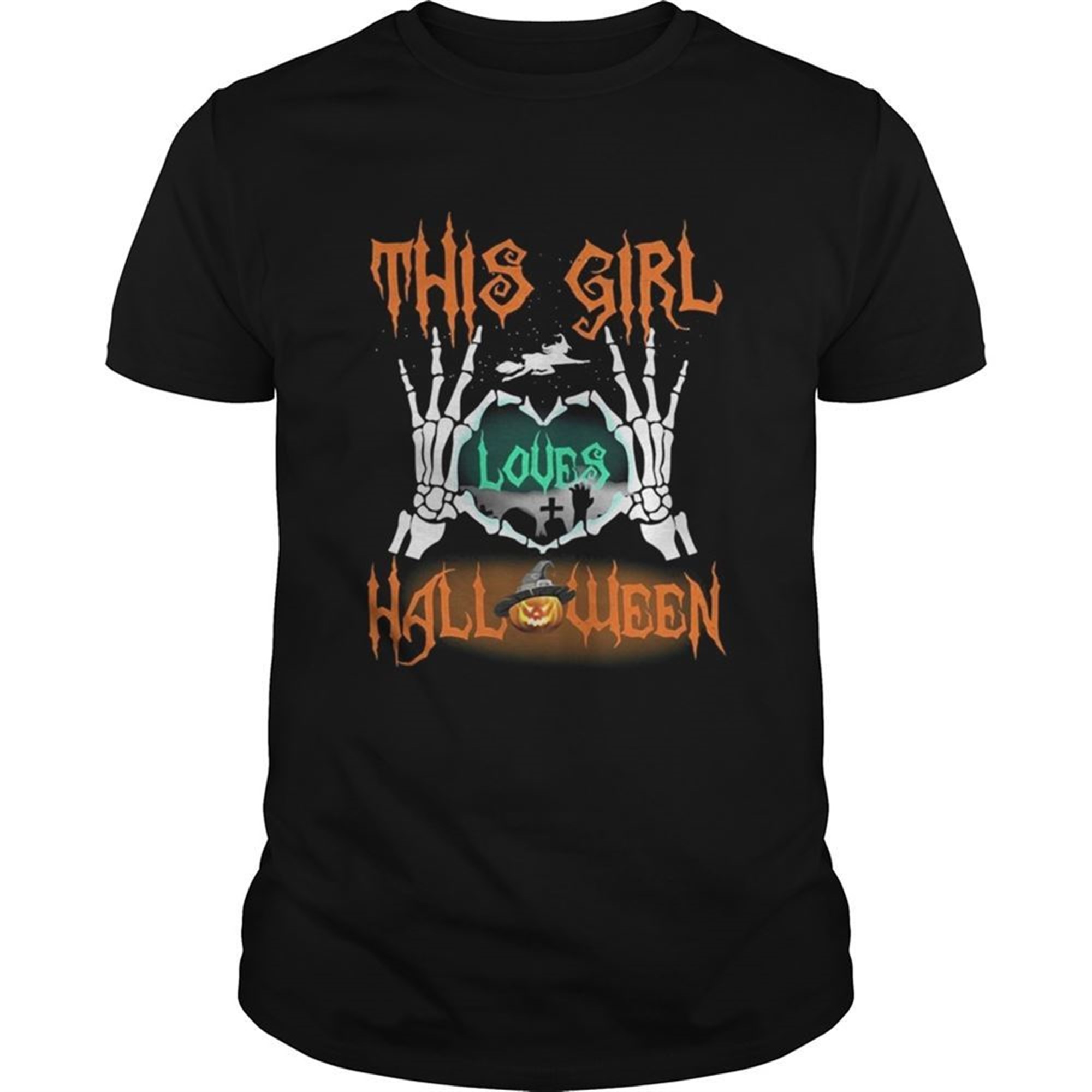 This Girl Loves Halloween Shirt