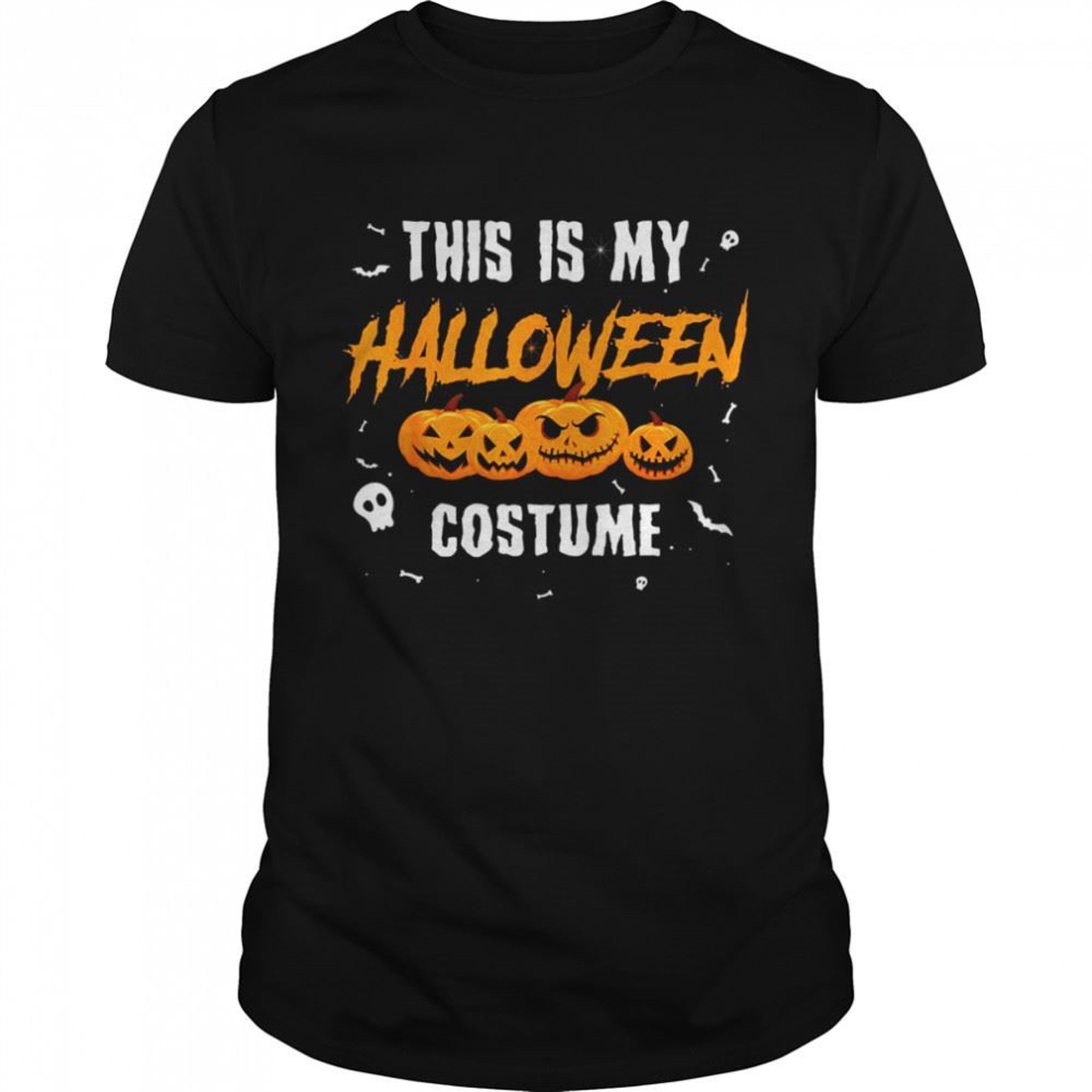 This Is My Halloween Costume Halloween Party Pumpkin Shirt
