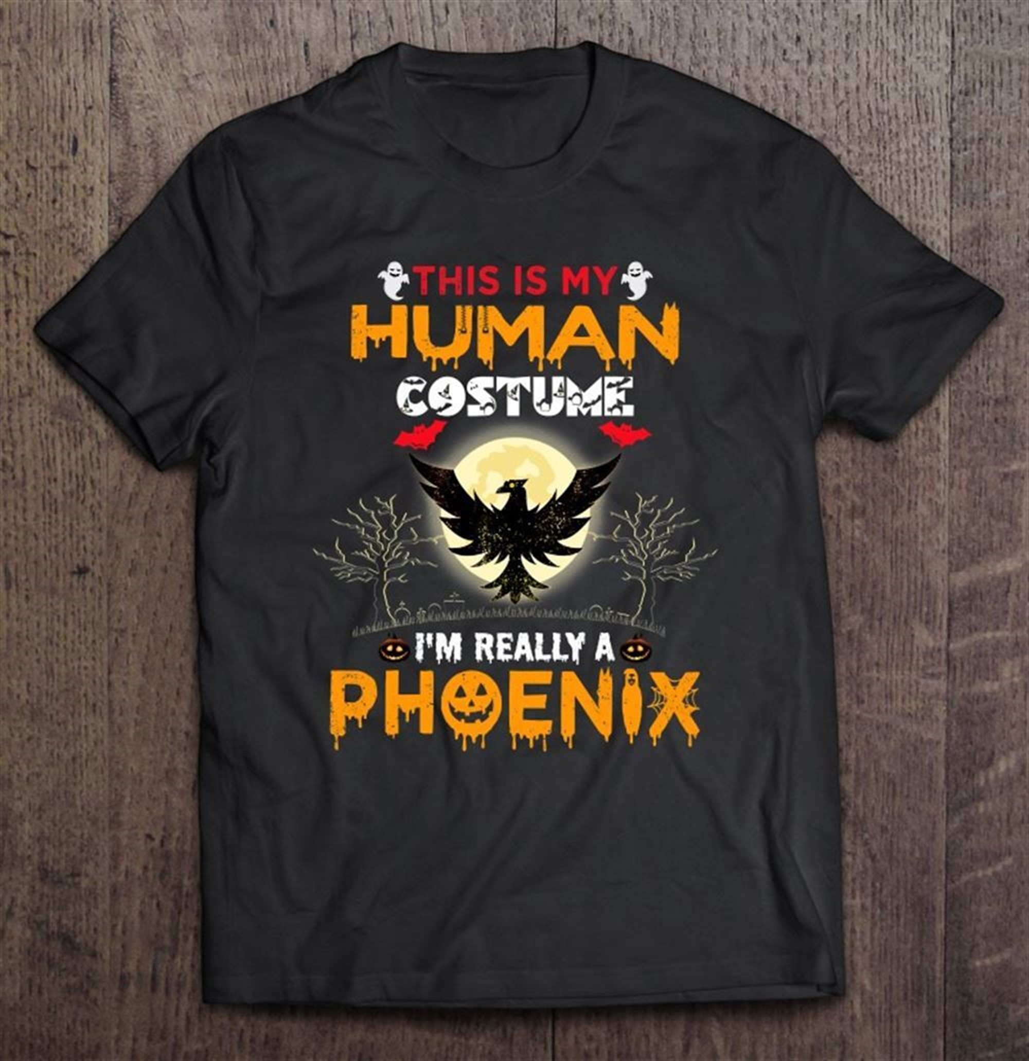 This Is My Human Costume Im Really A Phoenix Bird Halloween