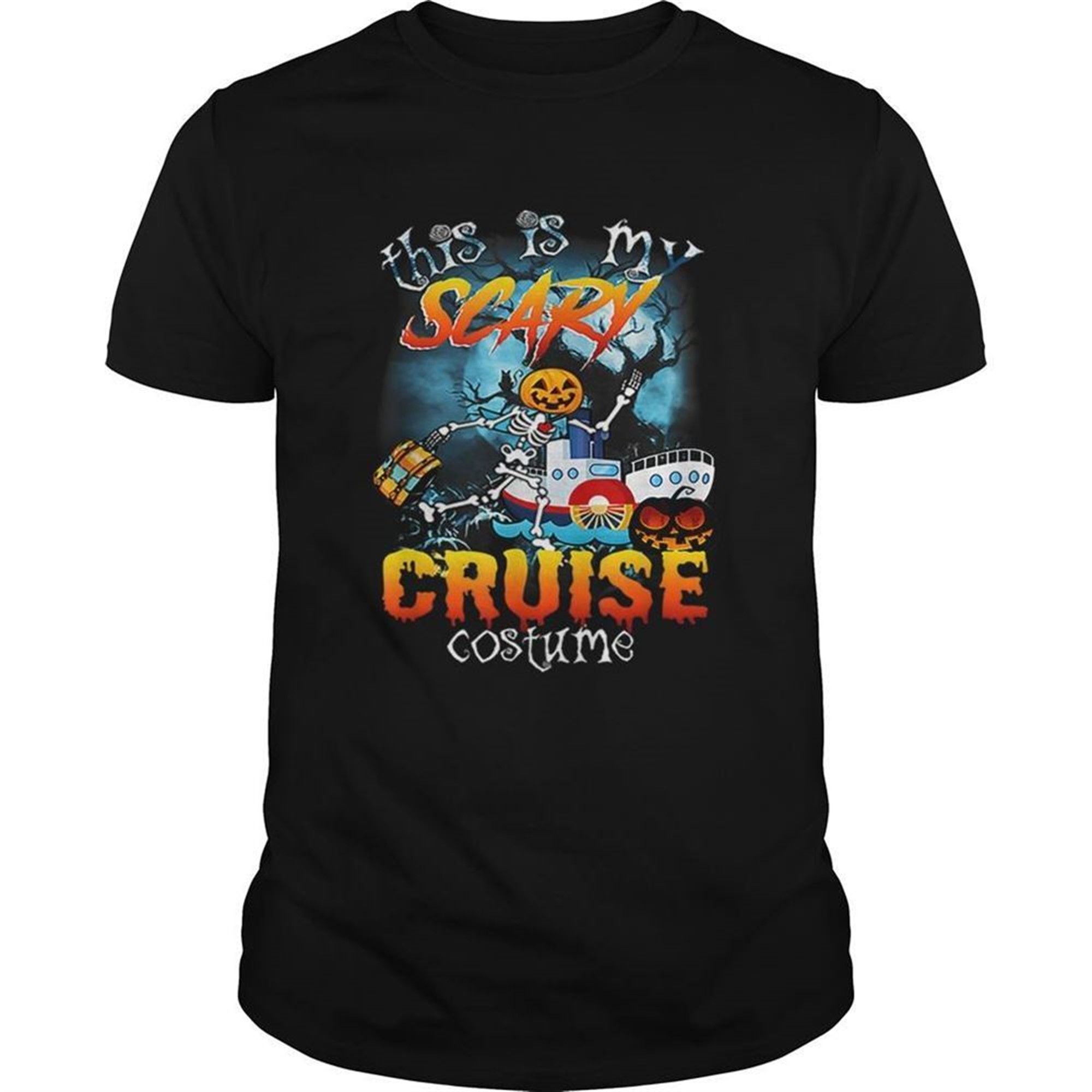 This Is My Scary Cruise Costume Halloween Shirt