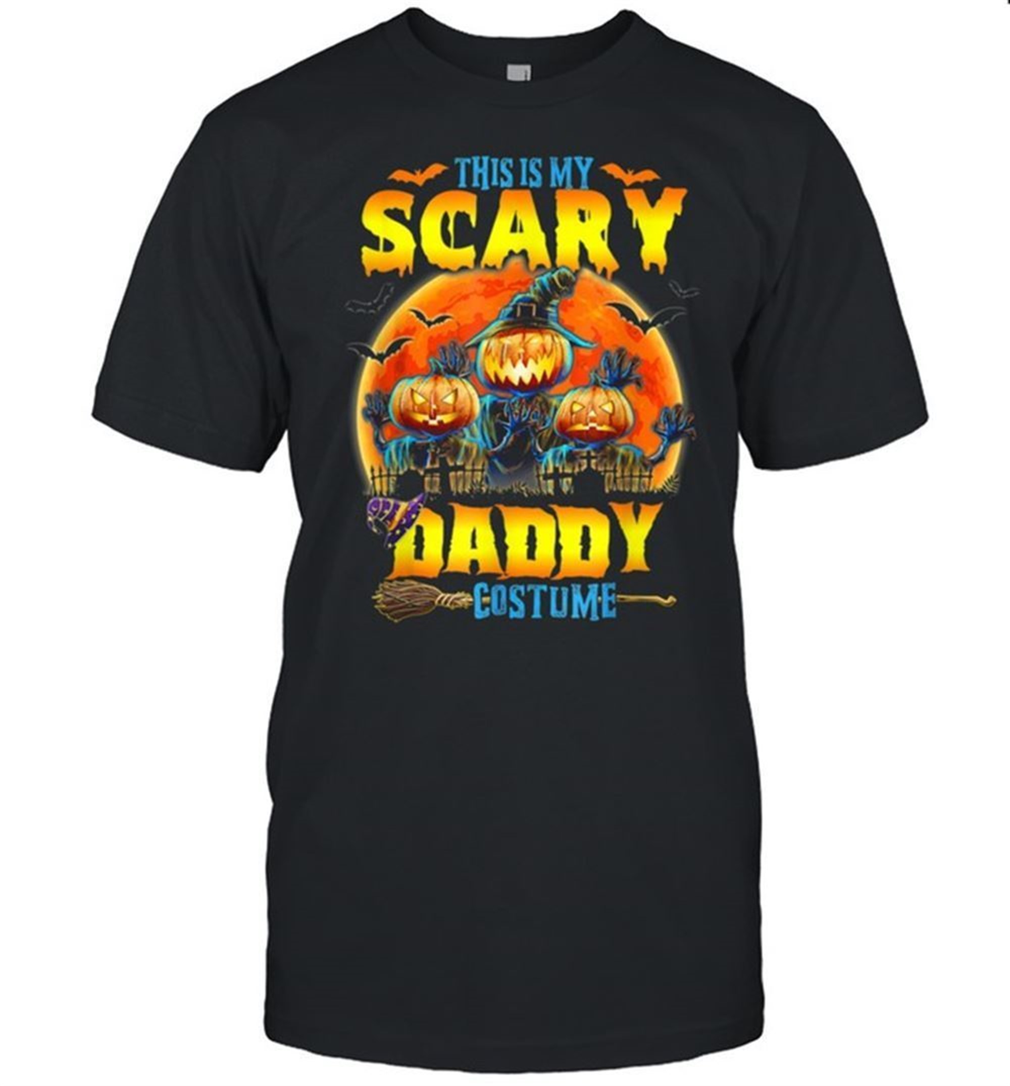 This Is My Scary Daddy Costume Jack O Lantern Halloween Shirt