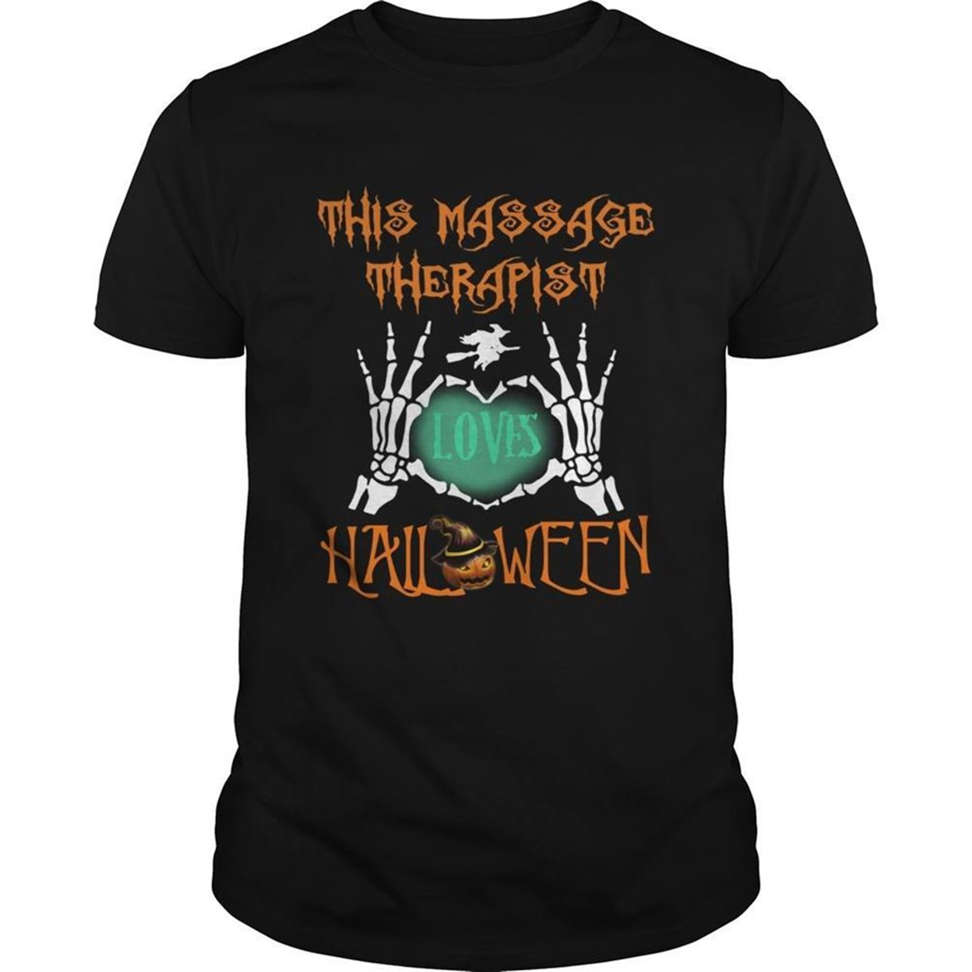 This Massage Therapist Loves Halloween Shirt