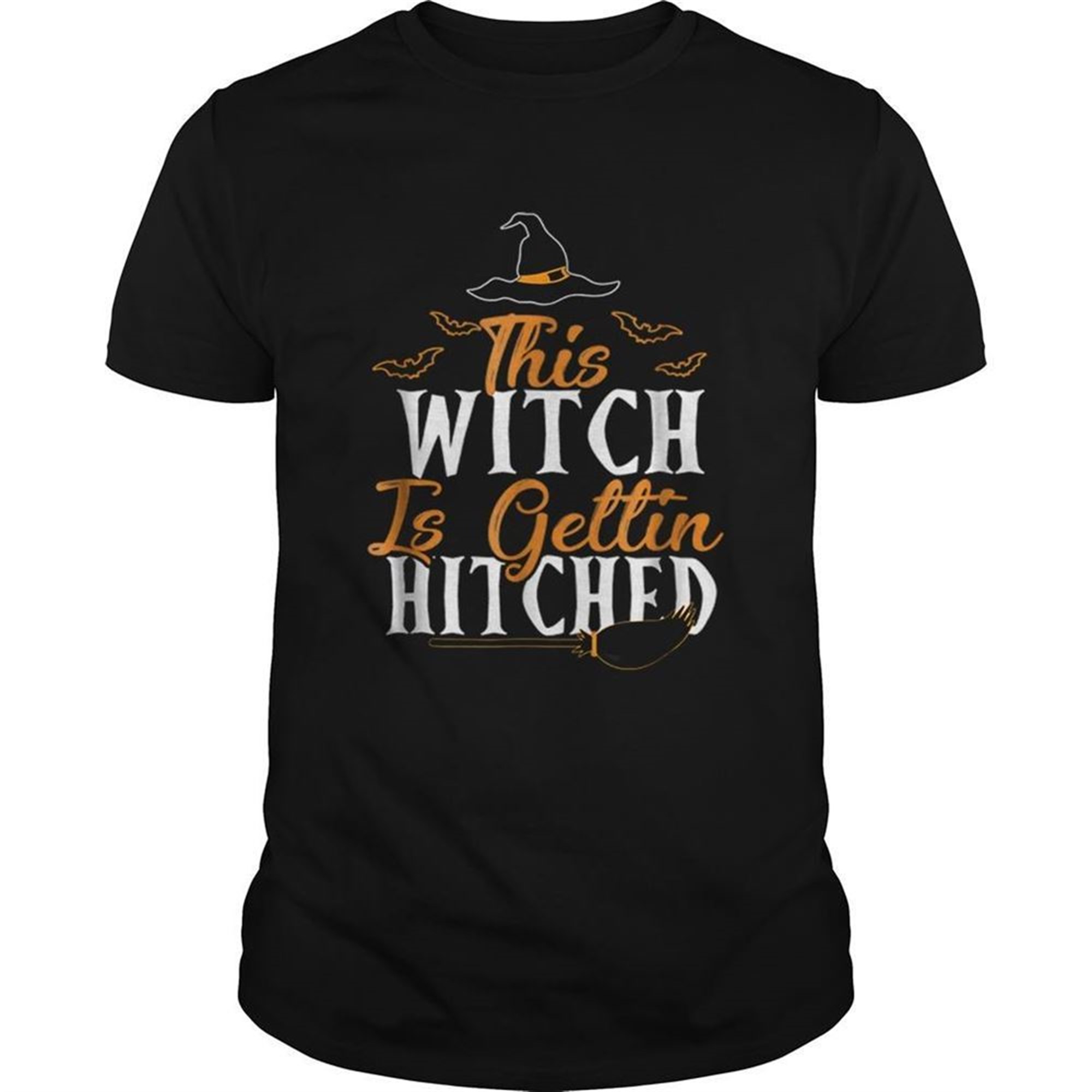 This Witch Is Getting Hitched Halloween Shirt