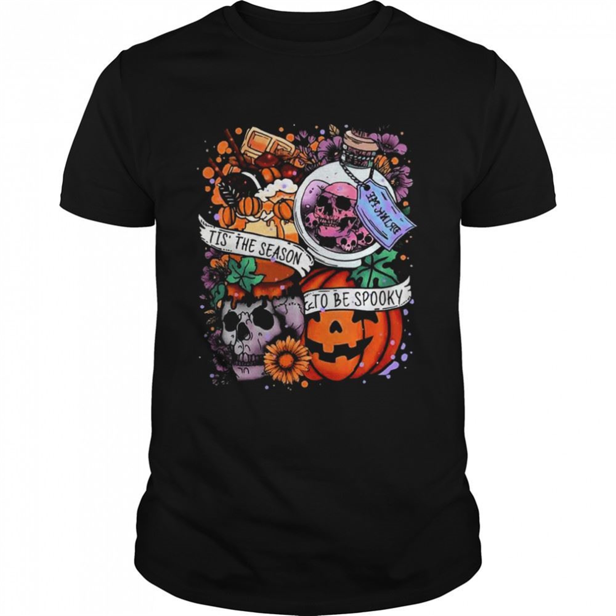 Tis The Season To Be Spooky Great Halloween Pumpkin T Shirt