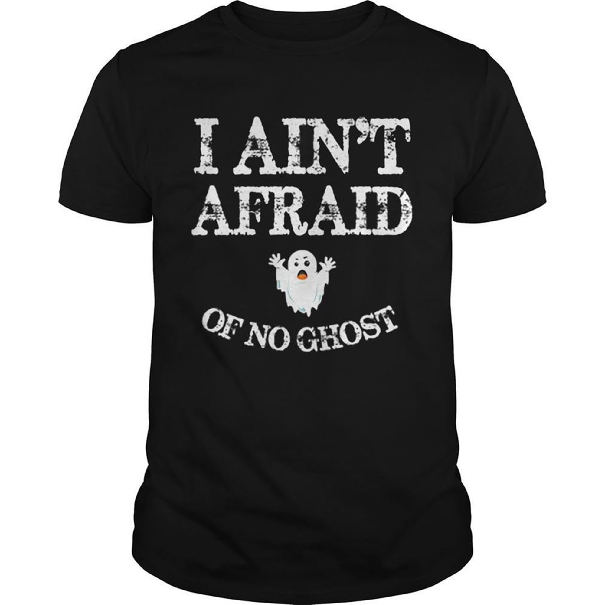 Top Halloween I Aint Afraid Of No Ghost Shirt